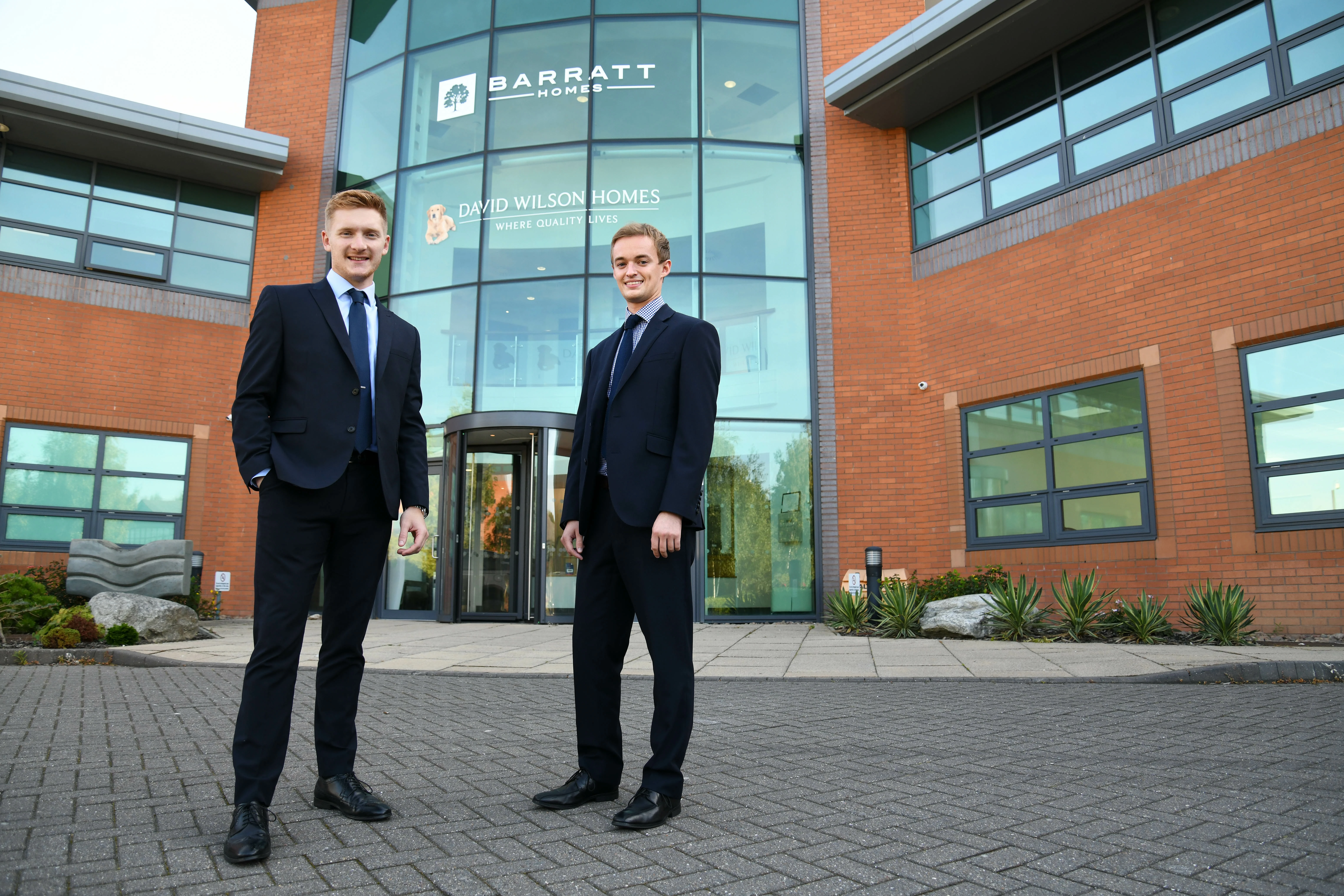 Barratt Developments North East's 2019 Graduates, Richard and Charles