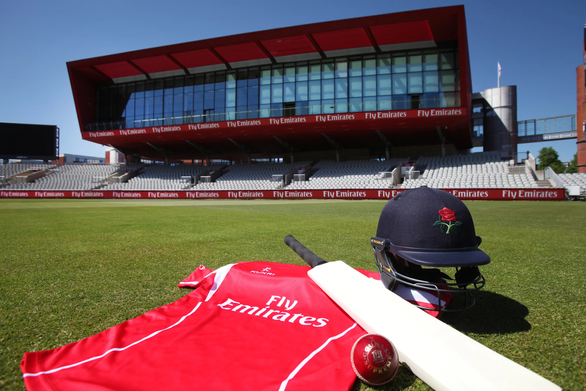 Emirates and Lancashire Cricket. 