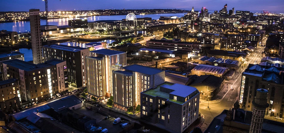 A CGI of the £30m mixed-use apartment scheme in Liverpool’s Baltic Triangle area