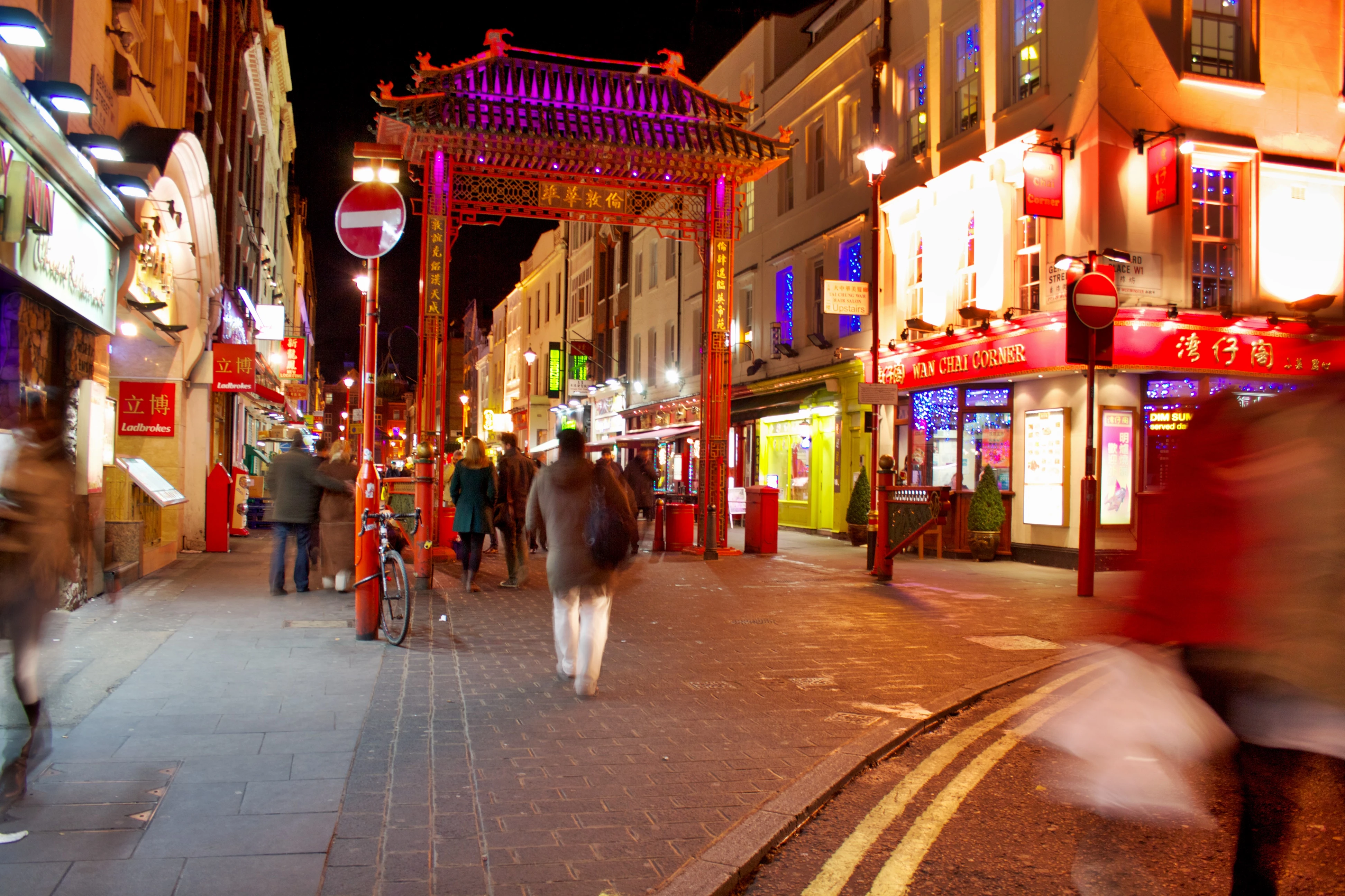 Soho in London.