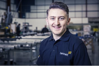 Fabricator Jake Hodgkinson went from Apprentice to Supervisor in 18 months