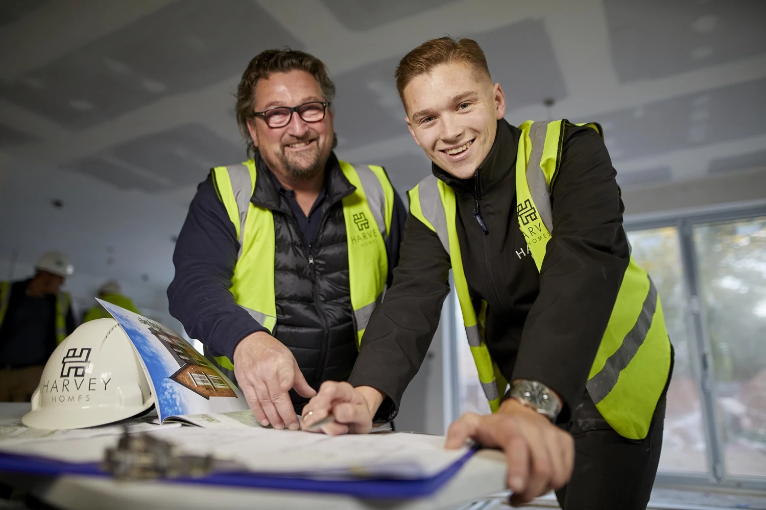 Nicholas Ratcliffe with his son Tom 