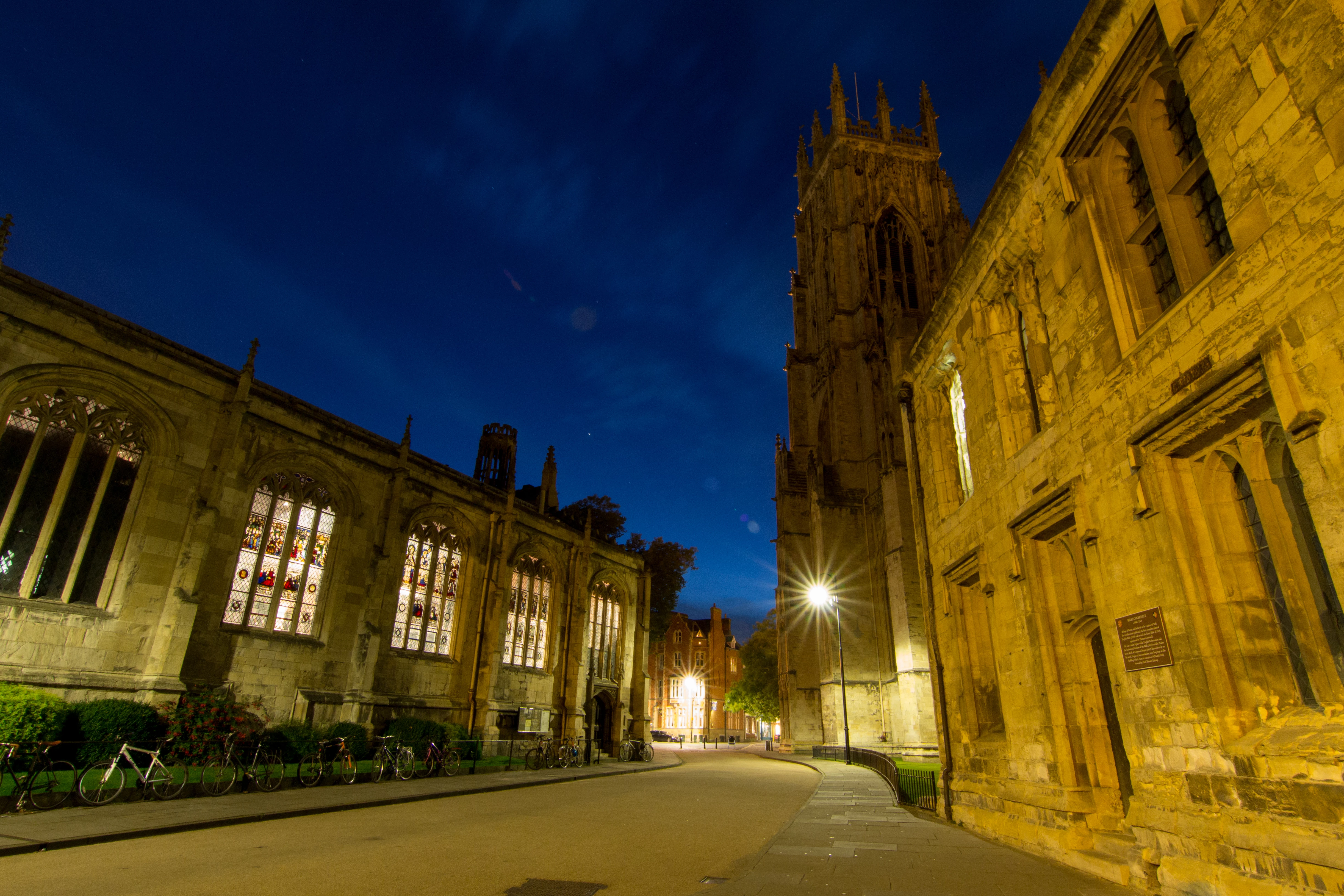 York Minster Yard.