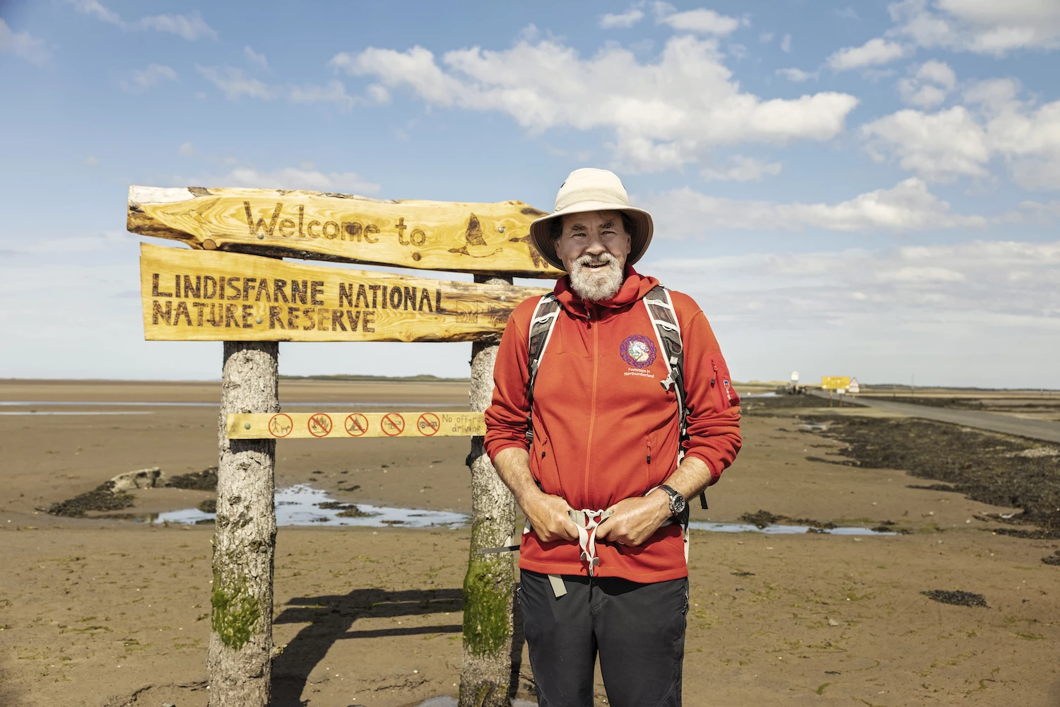 Patrick Norris from Belford’s Footsteps in Northumberland who stars in the campaign.