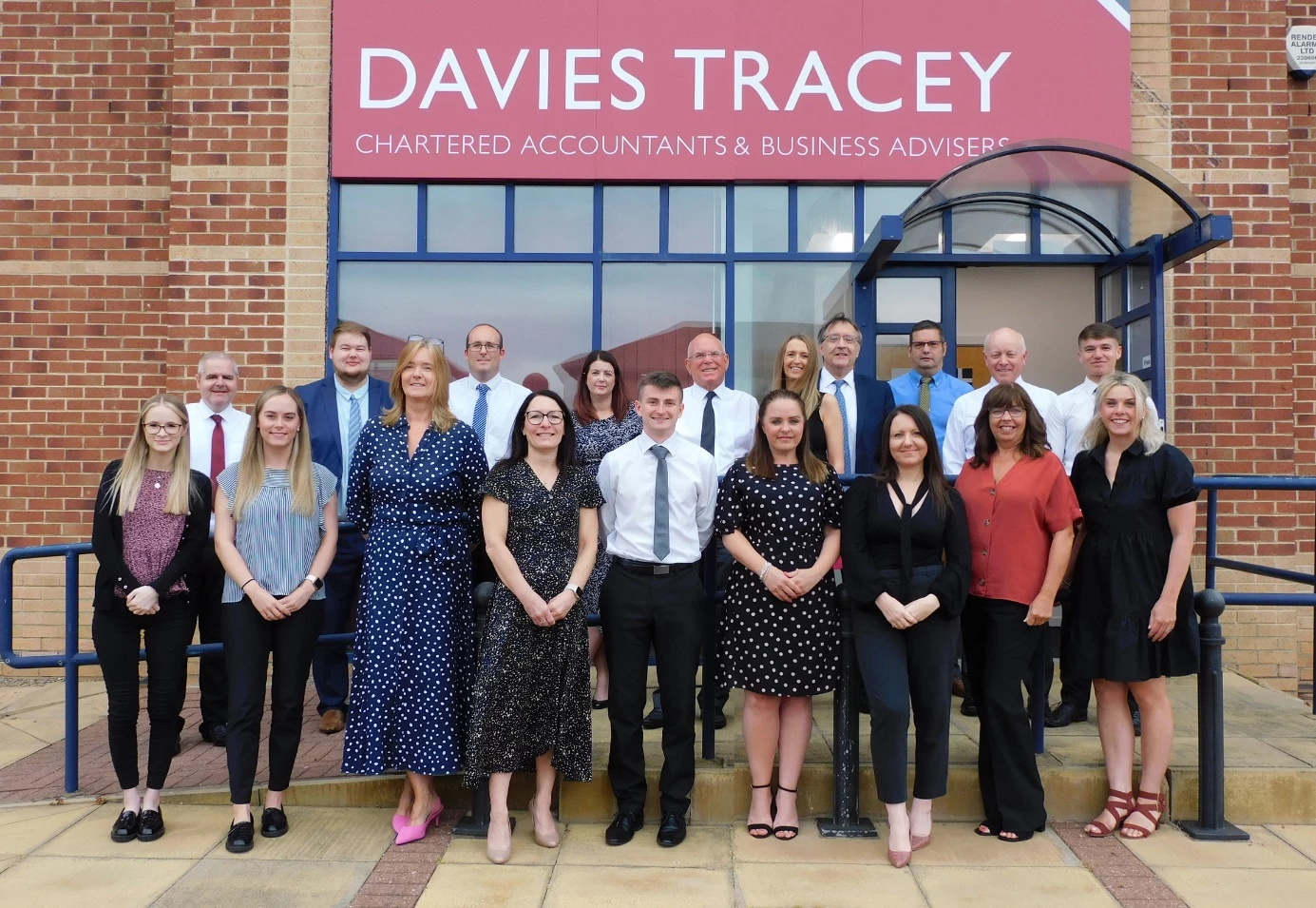 Members of the Davies Tracey team