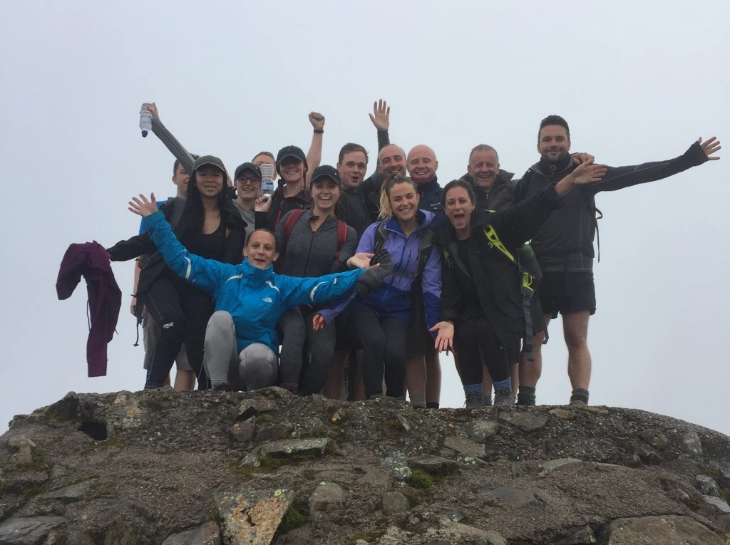 HURST team conquers Ben Nevis