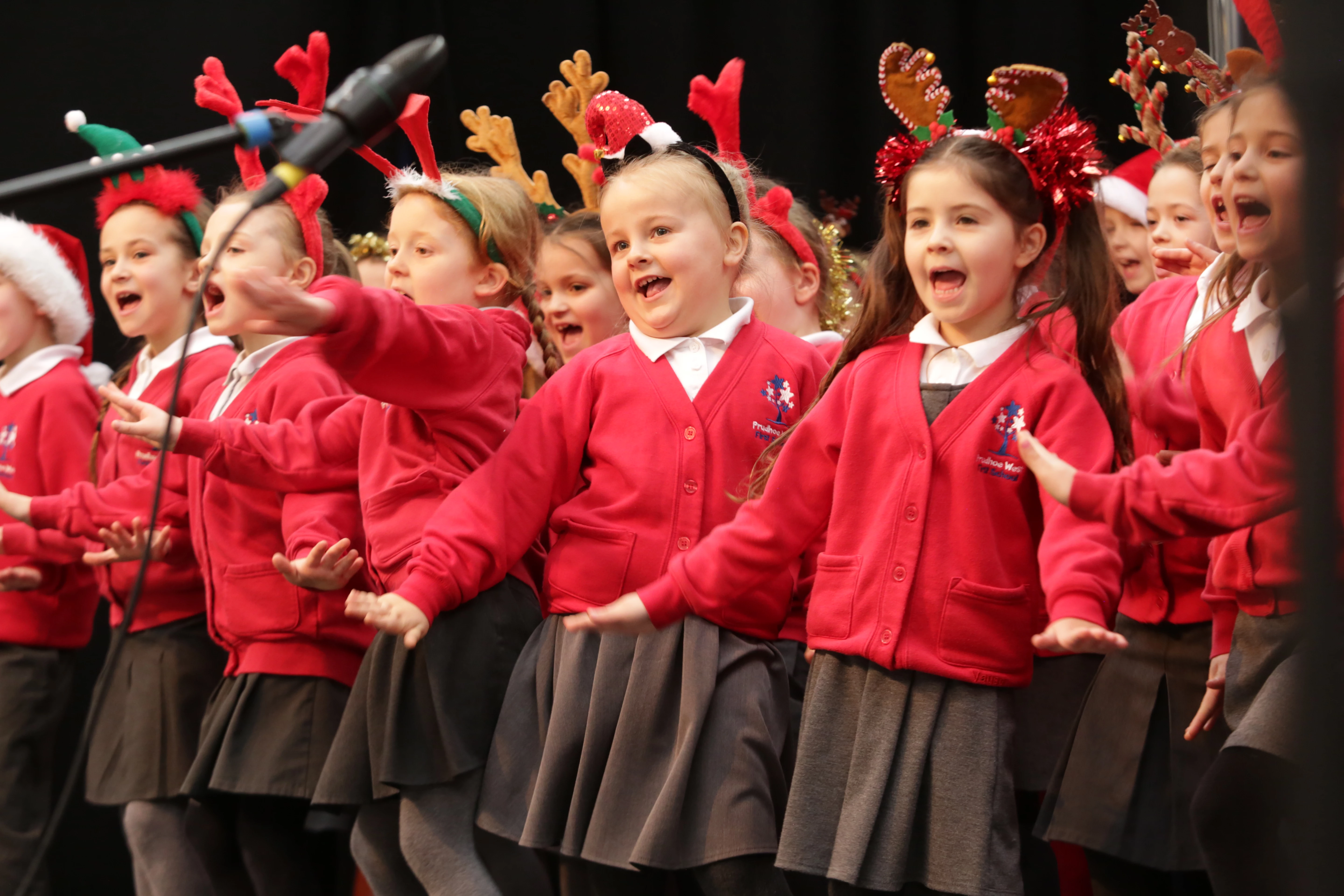 Choir competition joint winners from 2016 from Prudhoe West First School