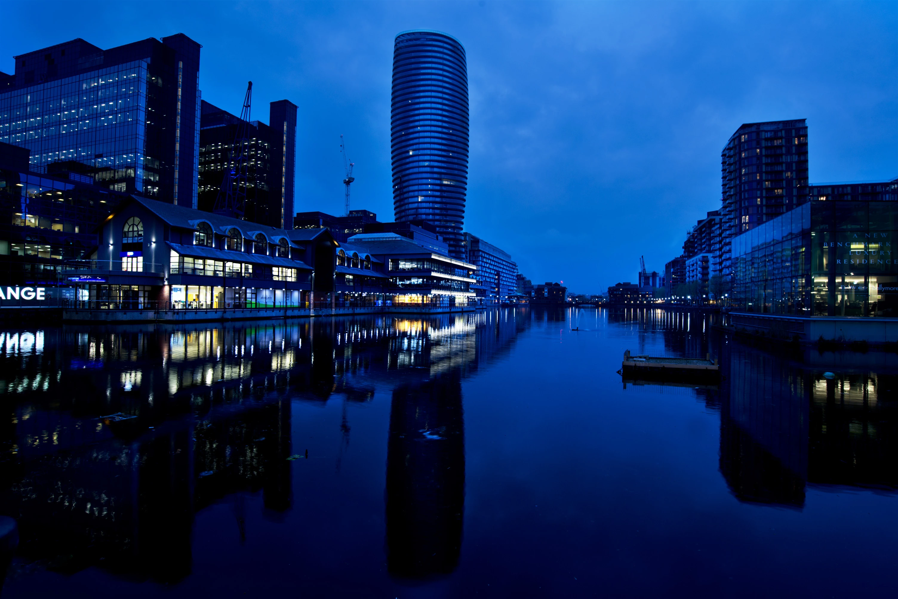 Arena Tower in London's Docklands.