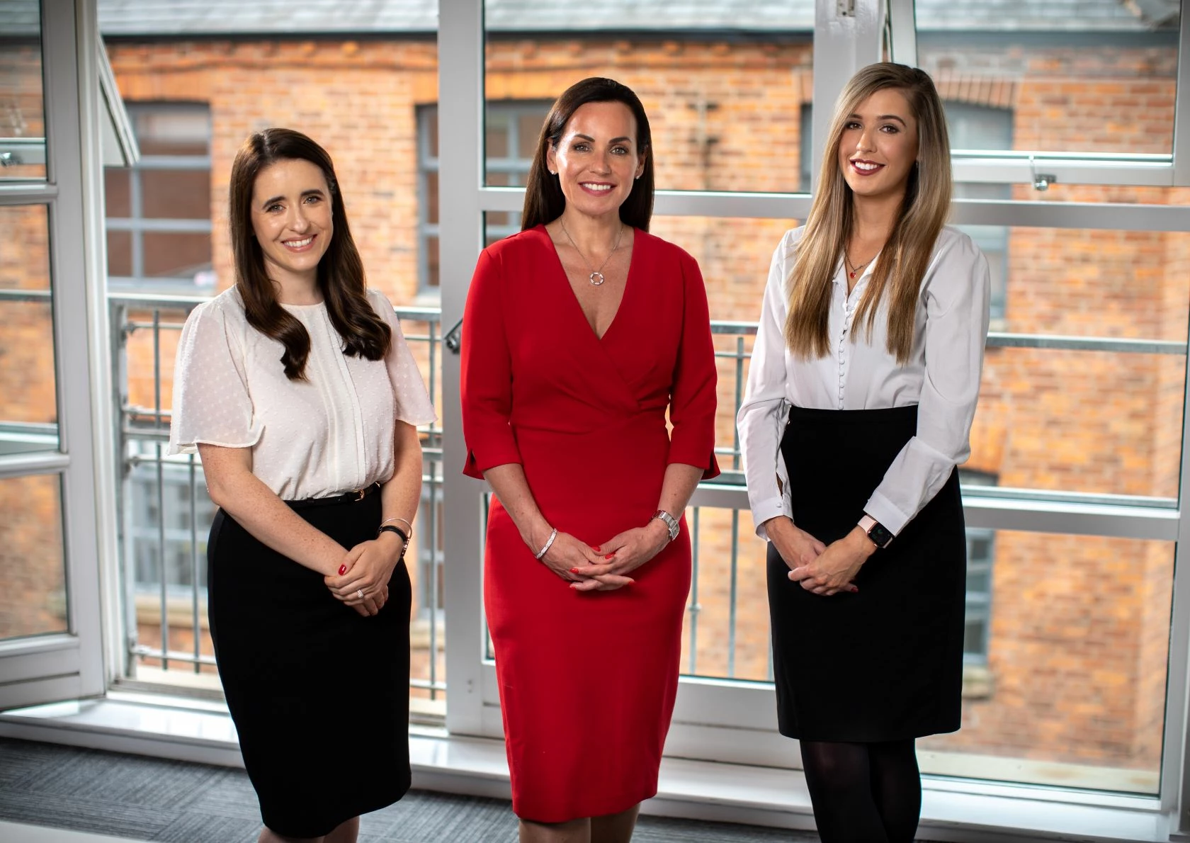 left to right: Brigid O'Malley, Amanda McAlister and Stephanie Eastwood