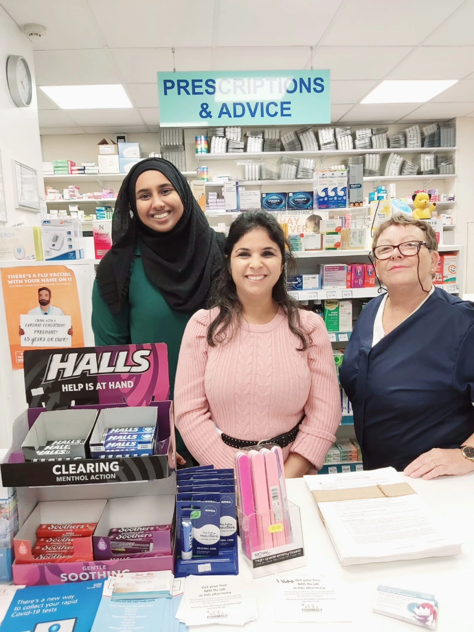 Welcome Health Pharmacies team.