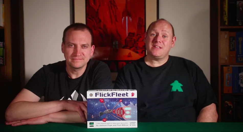 FlickFleet is designed by Jackson Pope (left) and Paul Willcox