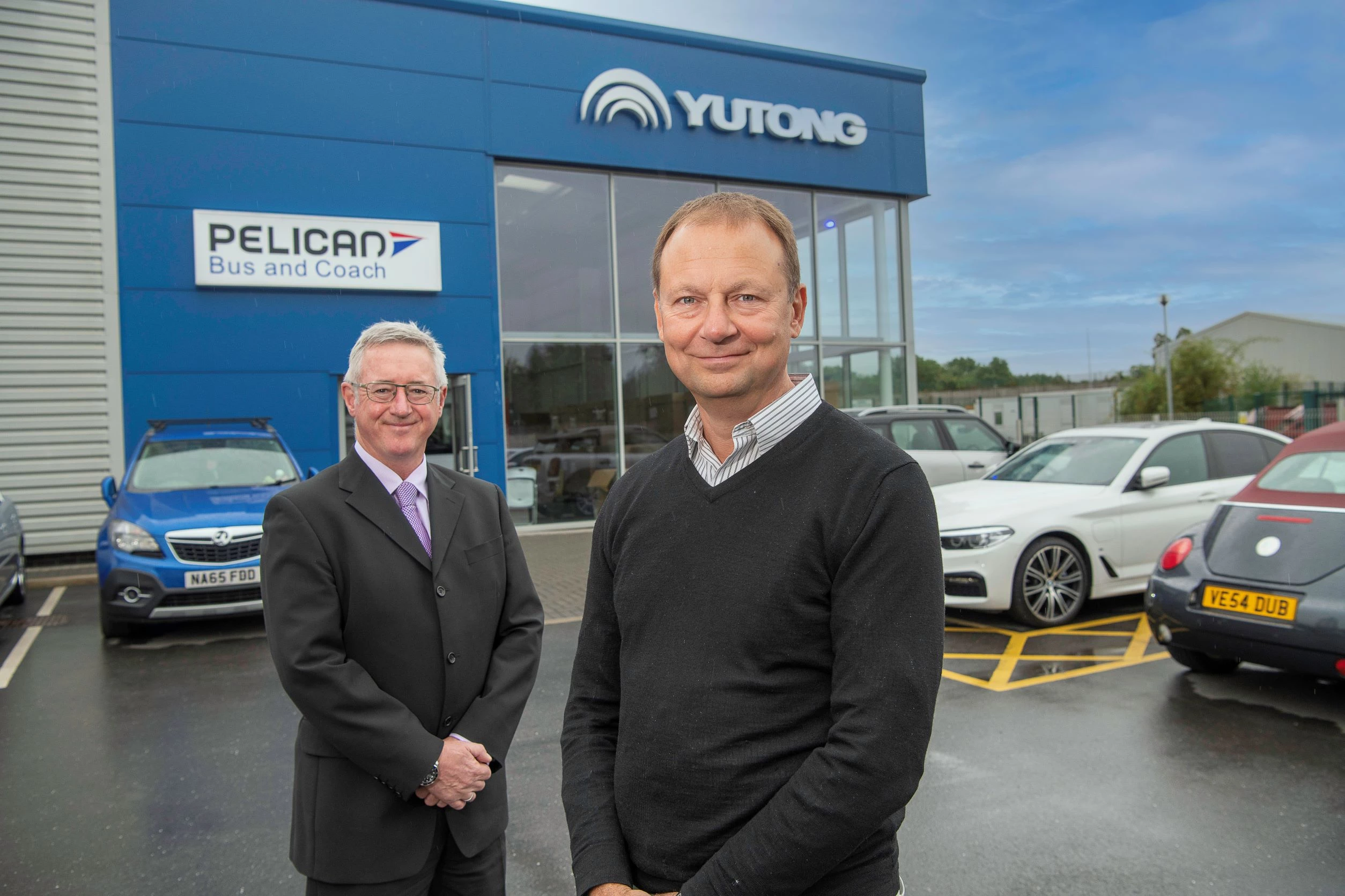 Richard Crump (right) with Ian Downie, both of Pelican Engineering