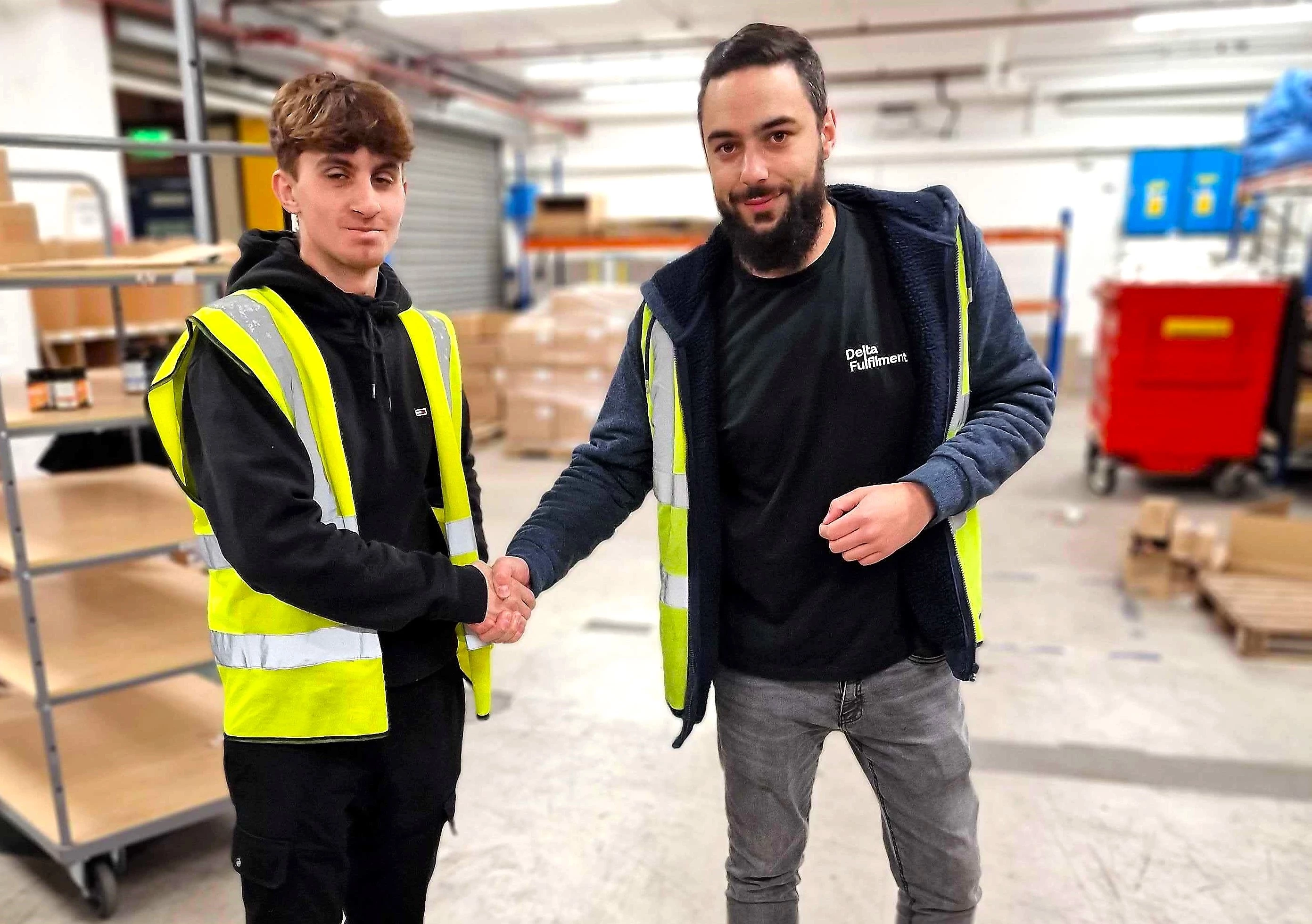 Delta Fulfilment is supporting college students in North Wales 