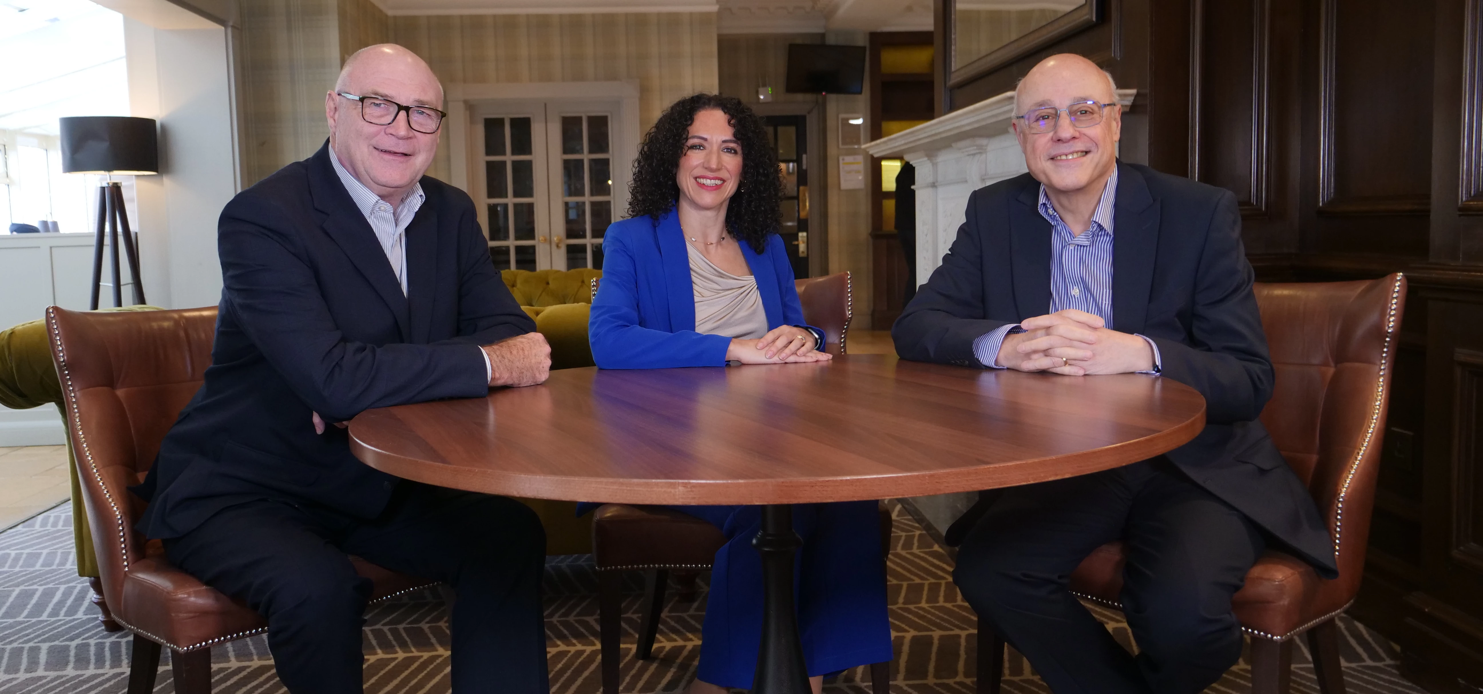 Left to Right: Ian Gould, Director; Sally Fuller & David Cowen Partners at Abrams Ashton