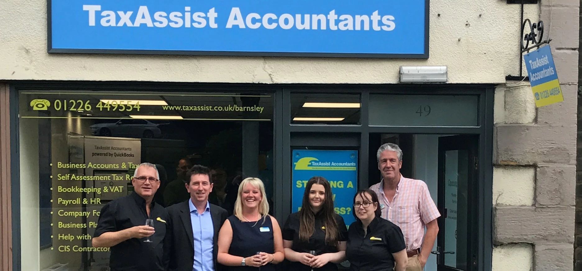 TaxAssist Accountants office in Barnsley. 