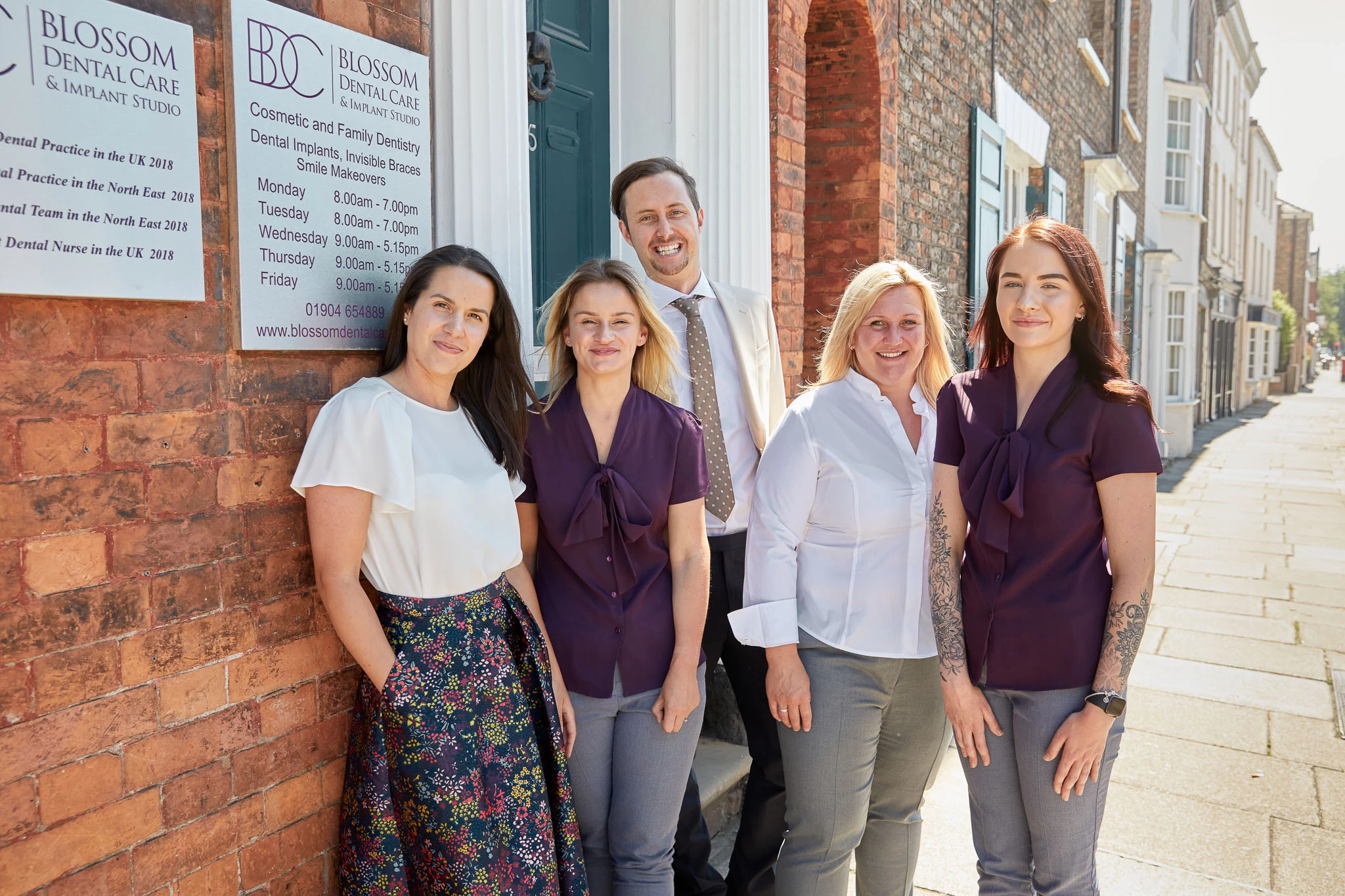 Blossom Dental Care team