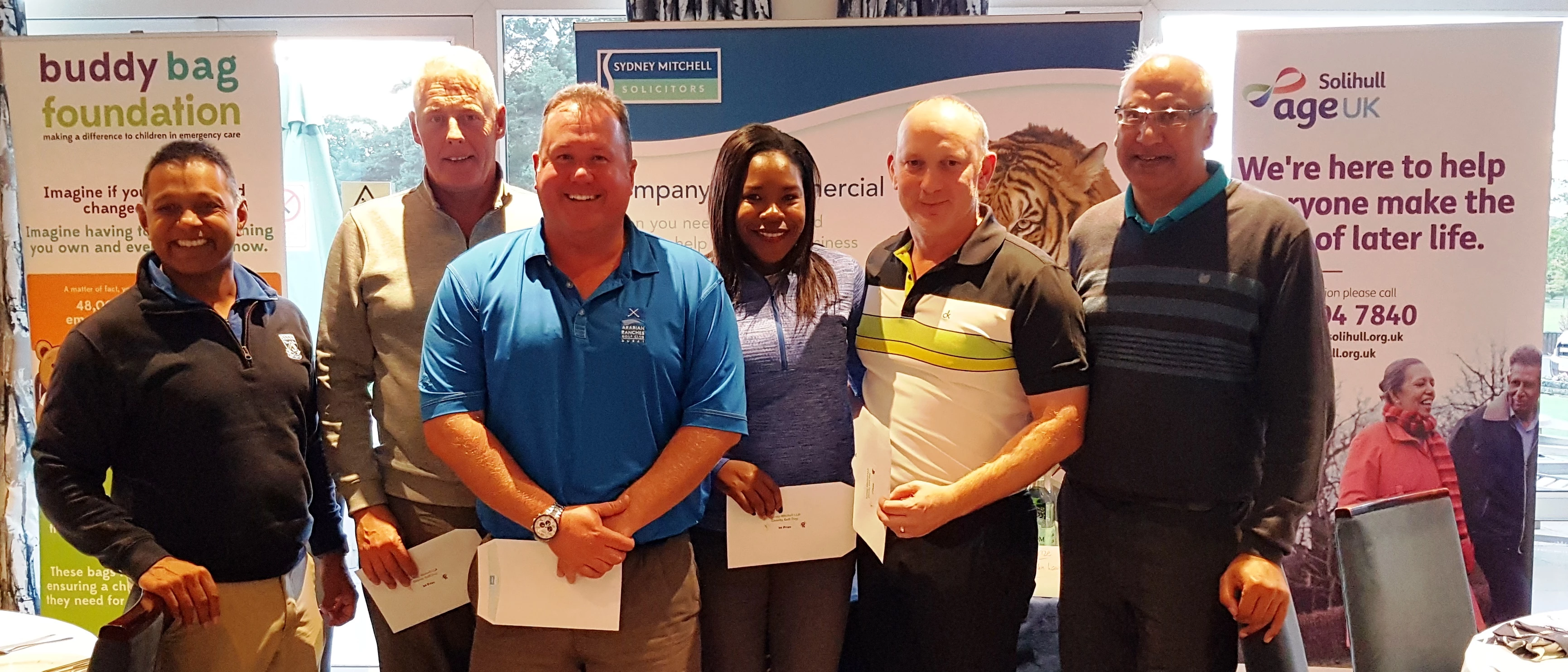 Sydney Mitchell Charity golf event winners - Midway Care Group