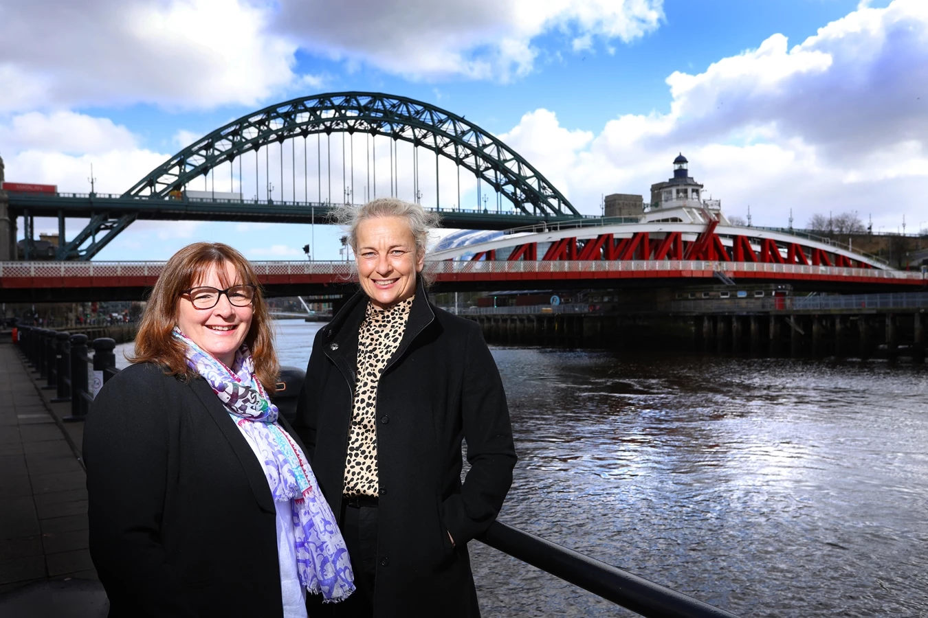 Carole Loader of Mesma with Jane Siddle of NEL Fund Managers