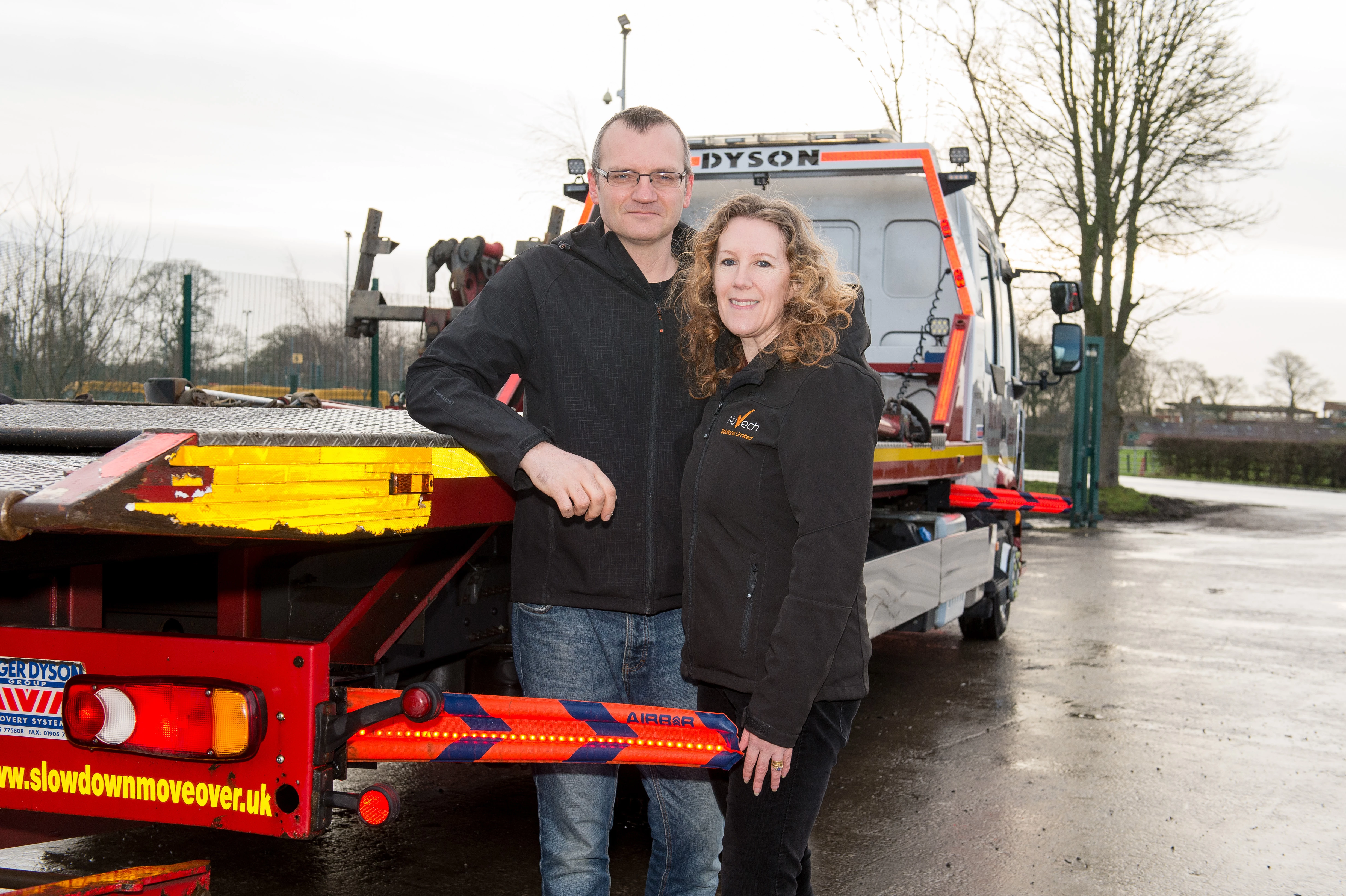 Sarah and Simon Scaife, creators of AirBar.