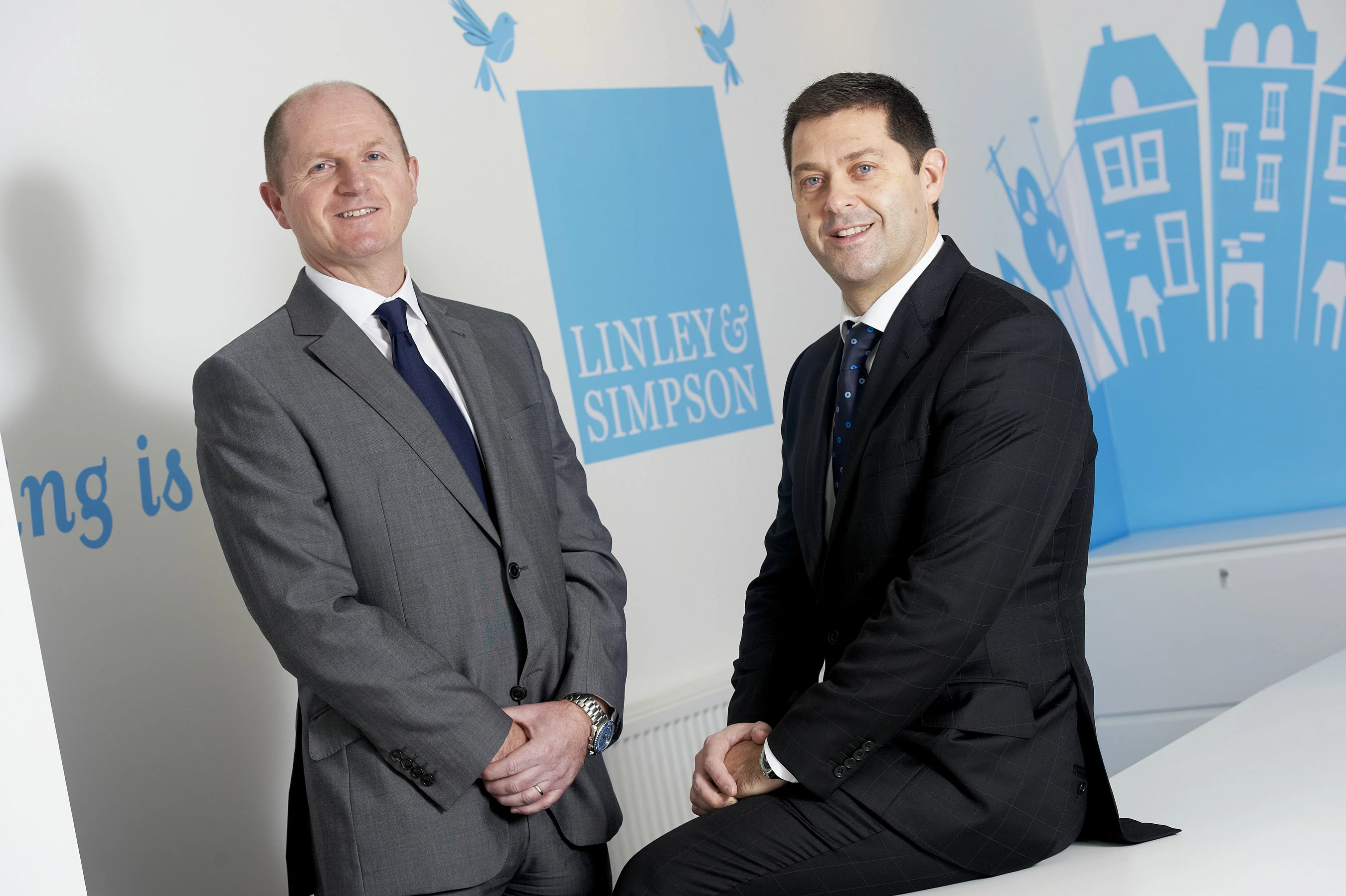 Linley & Simpson's Will Linley (left) and Nick Simpson