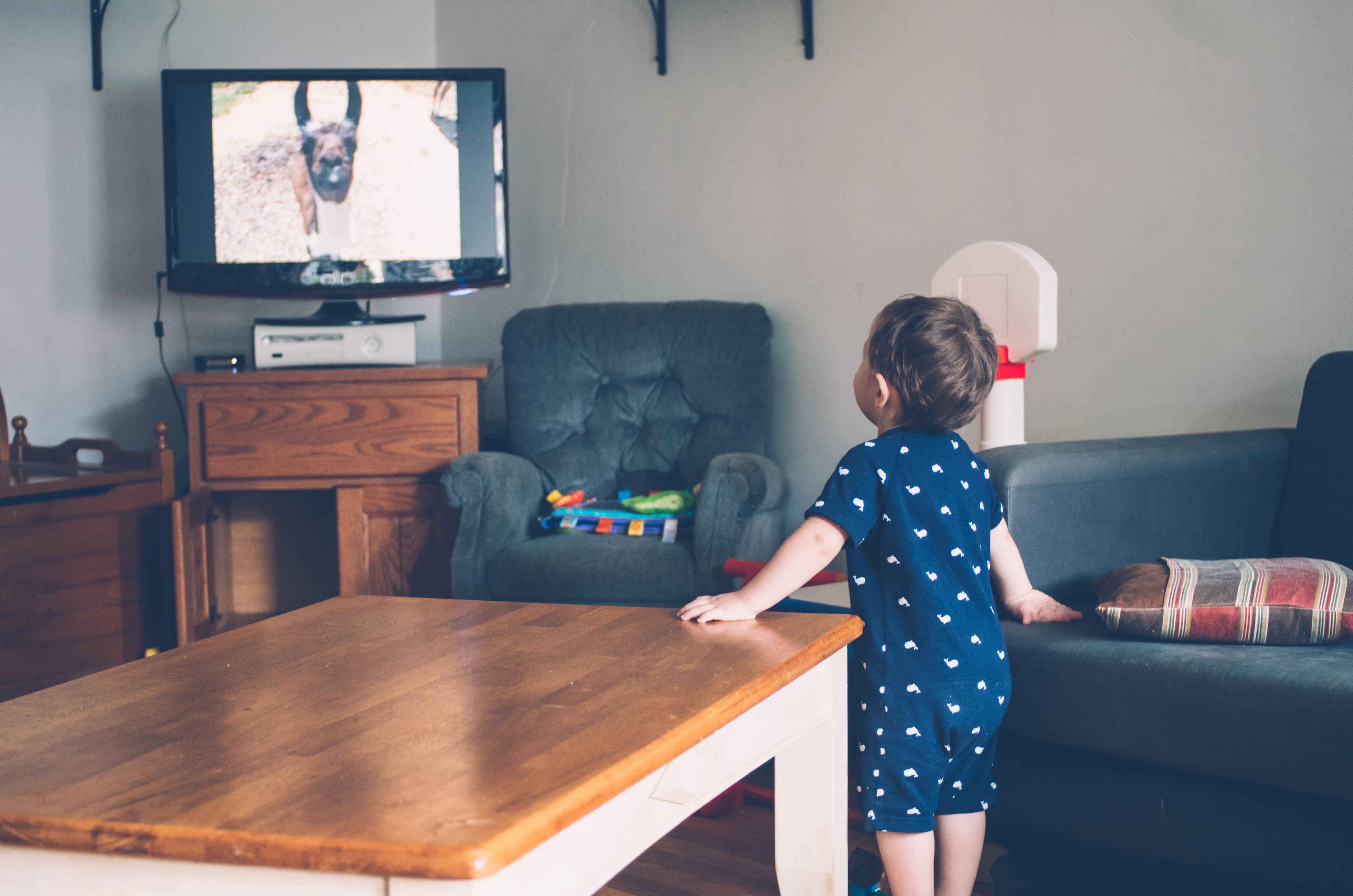 Watching TV