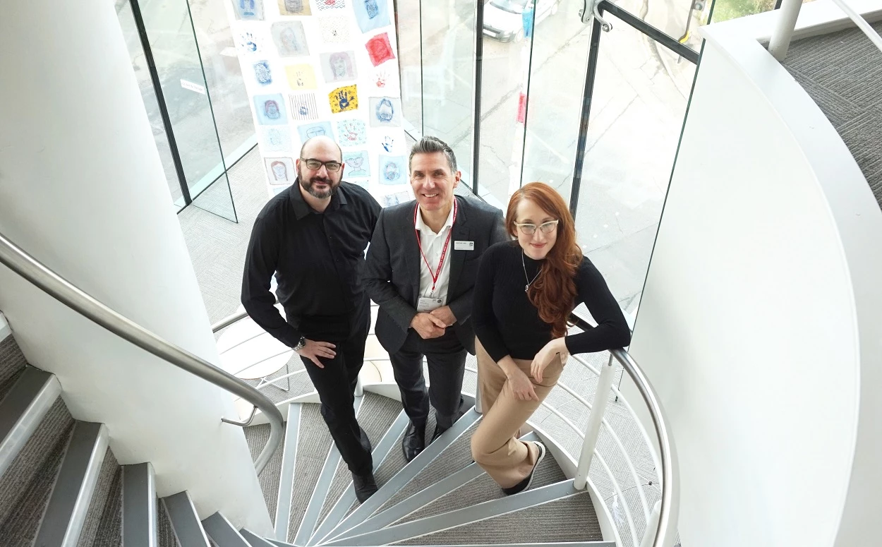  (L-R) Paul Sutherland, Jonathan Lamb and Sarah Cox of +ADD Strategy at the Forum event