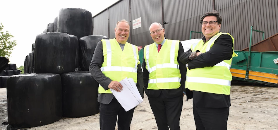 L-R: Paul Mellor, Peter Rooney and Andy Walker