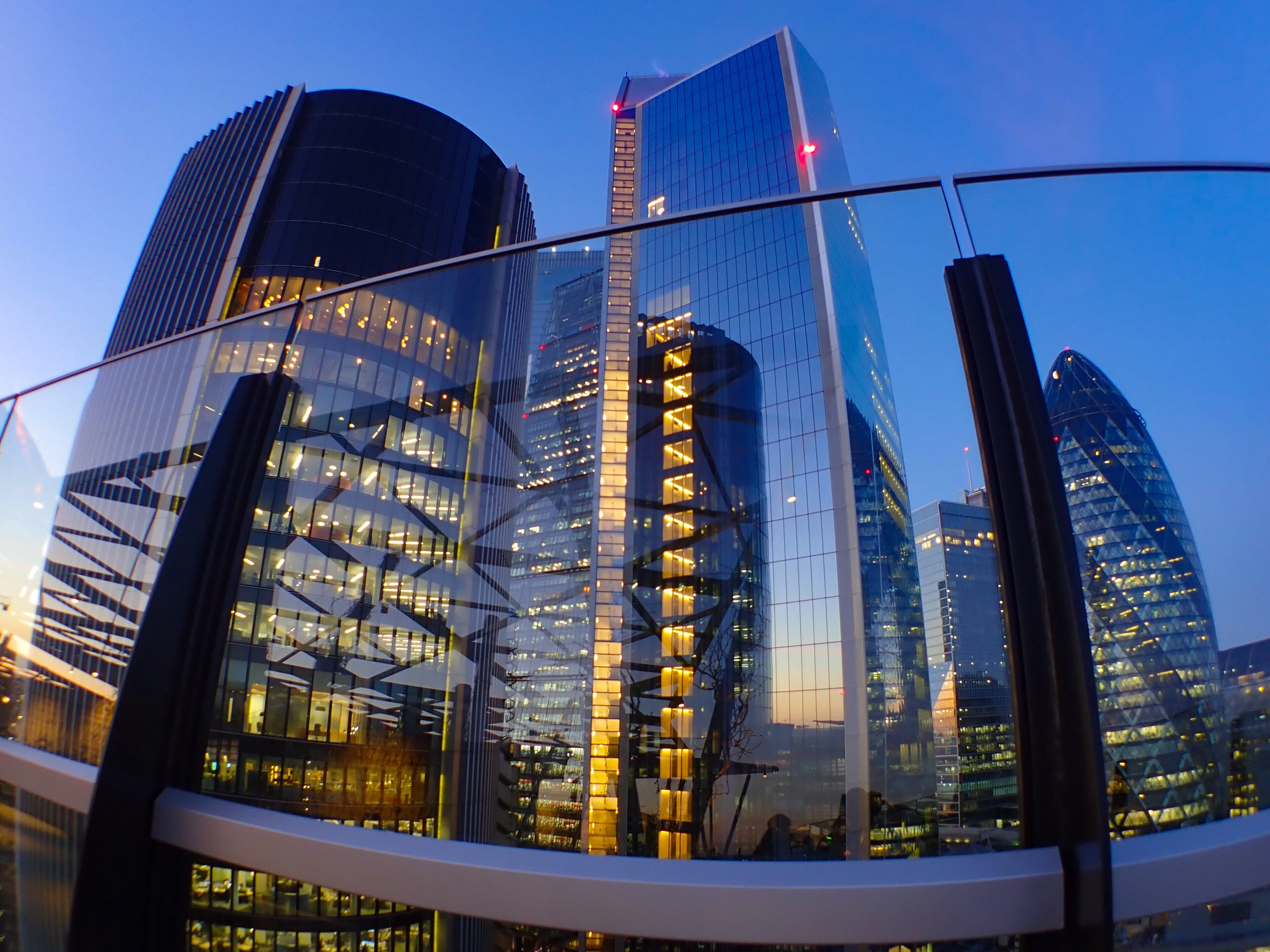 City of London skyline