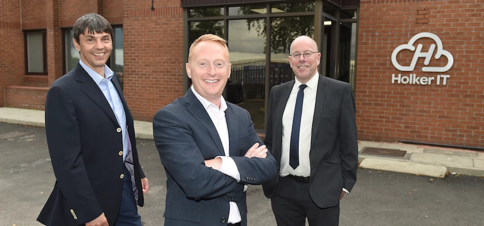 L-R: James Dewhurst, Matthew Metcalfe and Peter Rooney