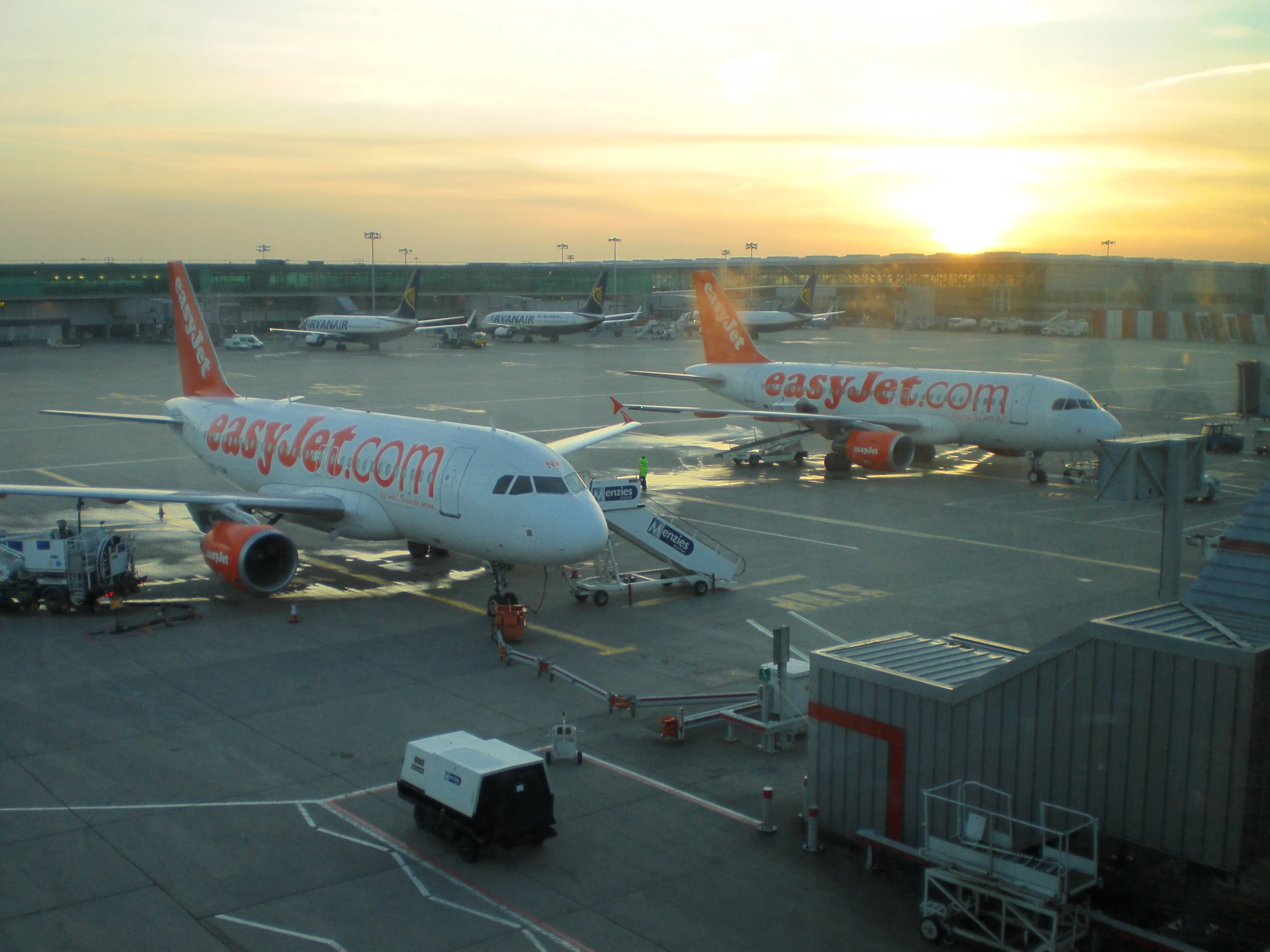 Stansted airport, Gate H.