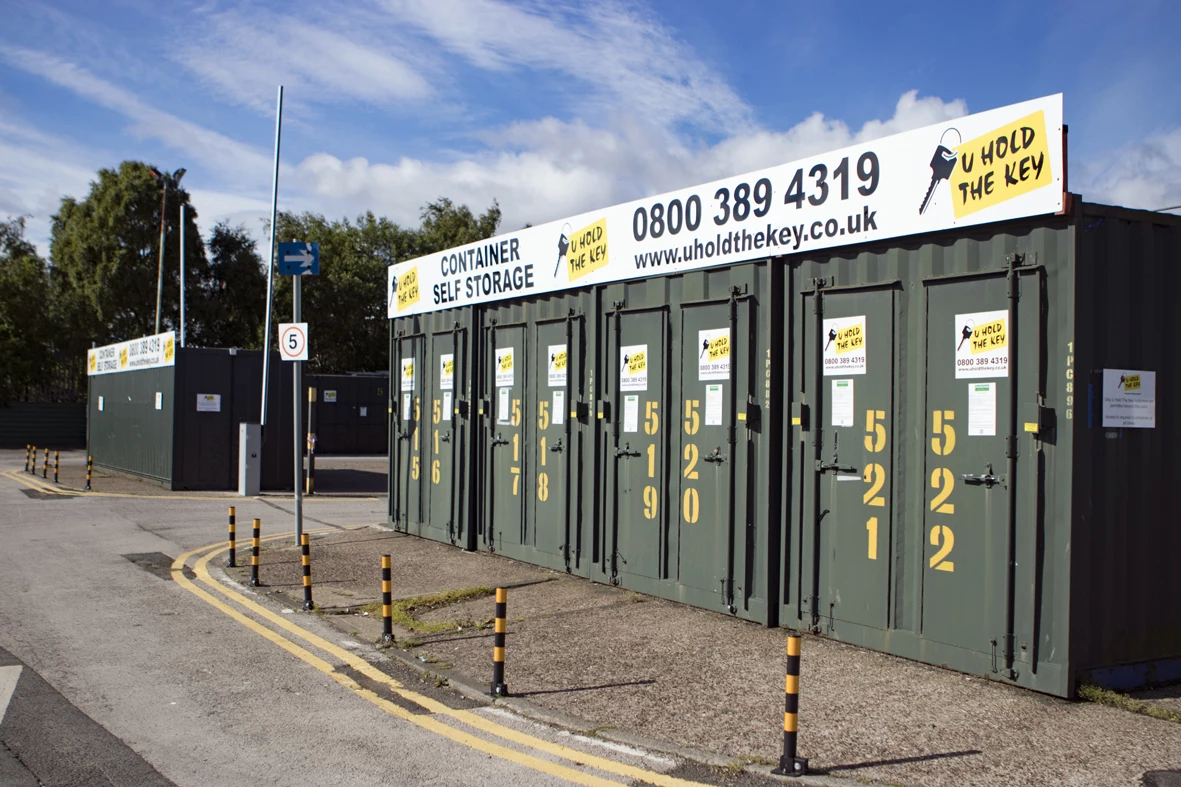 Containers on the U Hold The Key Newcastle site