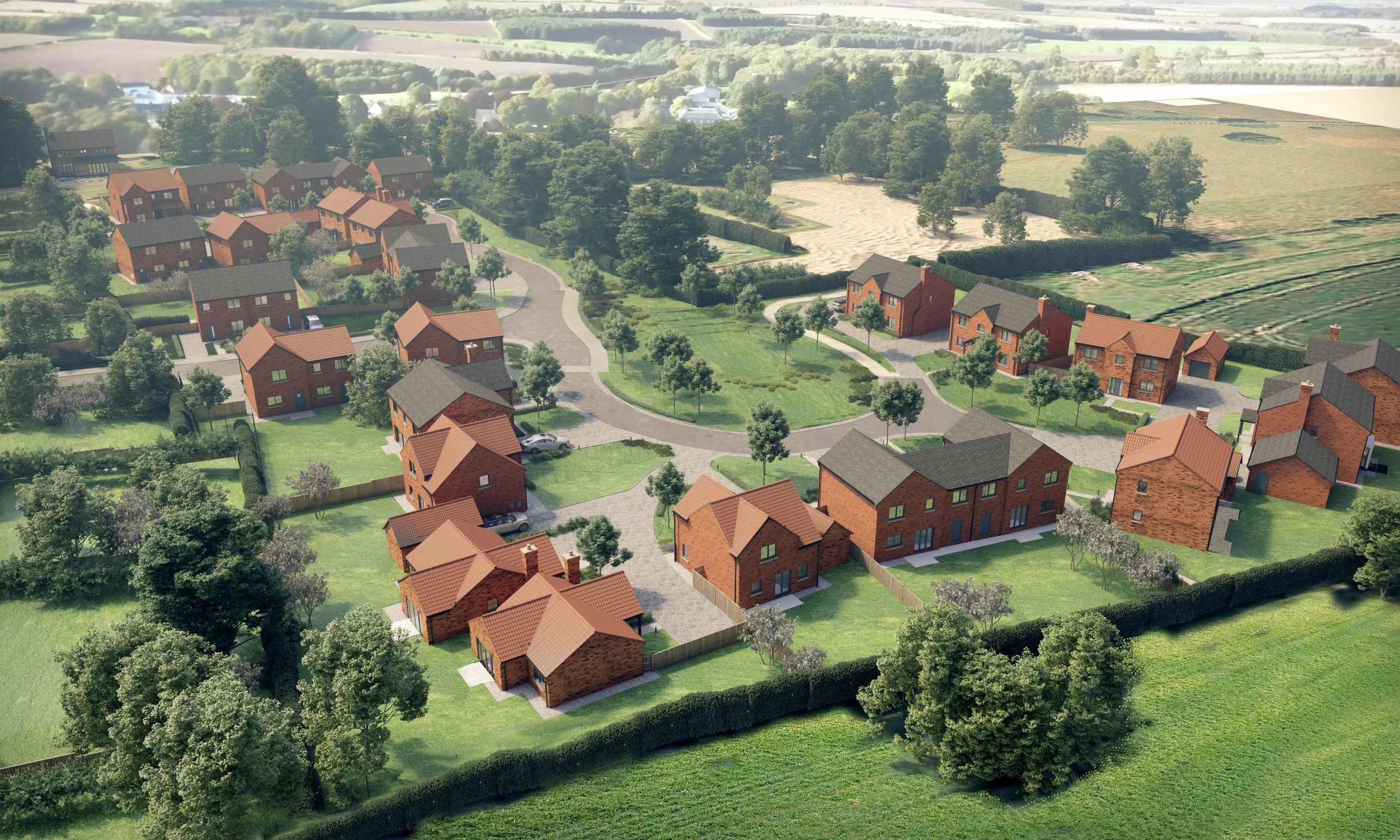 CGI of Priory Meadows.