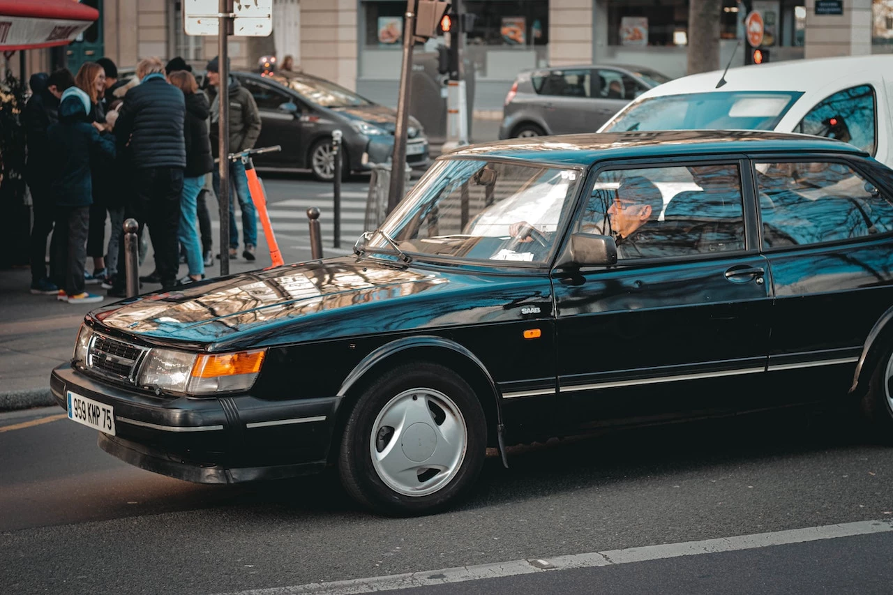 Elderly Man Driving