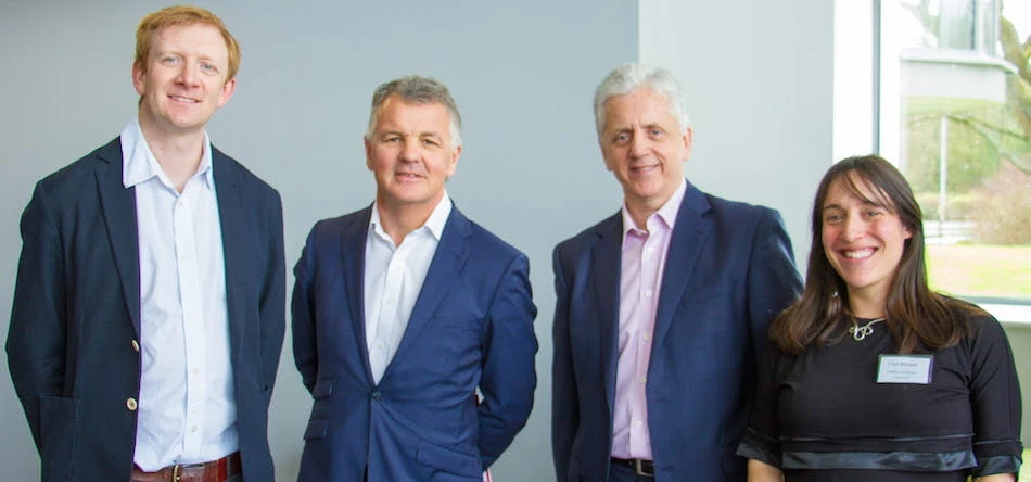 L-R: Richard Keelty (Google Digital Garage), Phil Smith (Innovate UK/The Tech Partnership), Mike Blackburn (LEP) and Lisa Moizer (Lancashire Skills and Employment Hub)