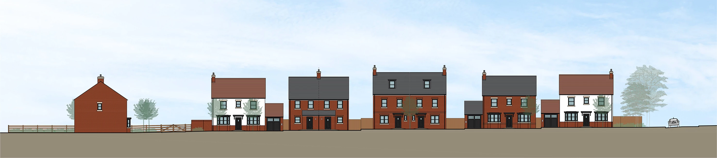 An artist’s impressions of the proposed development in Stokesley.