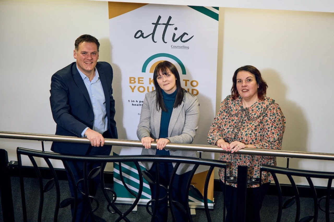 (L-R) Steve Lyon, Gemma Geary & Angela Pike