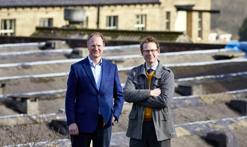 Sunny Bank Mills landlords William (left) and John Gaunt