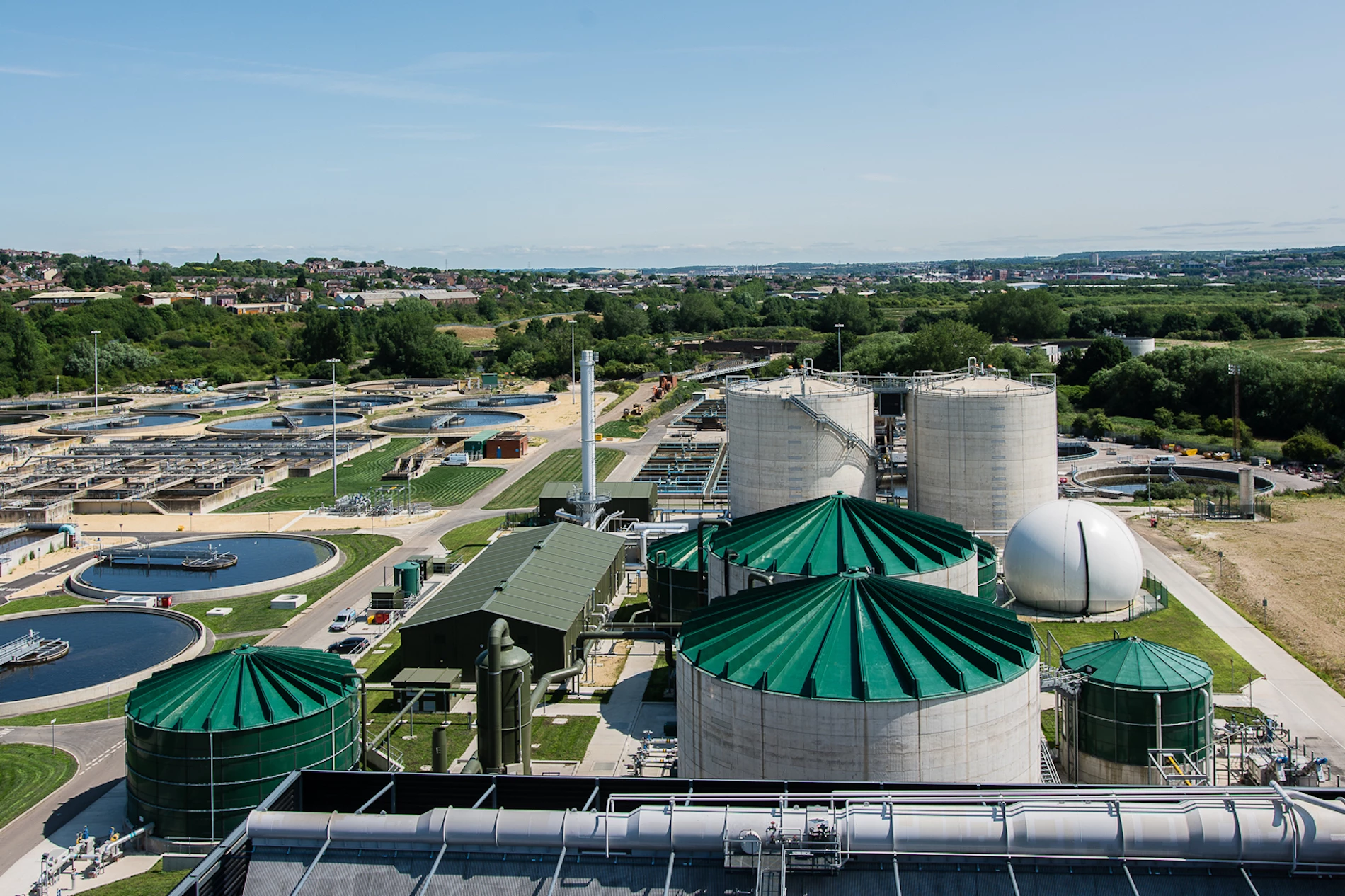 One of Yorkshire Water's flagship sites is the brand new Blackburn Meadows sewage treatment works in Sheffield.