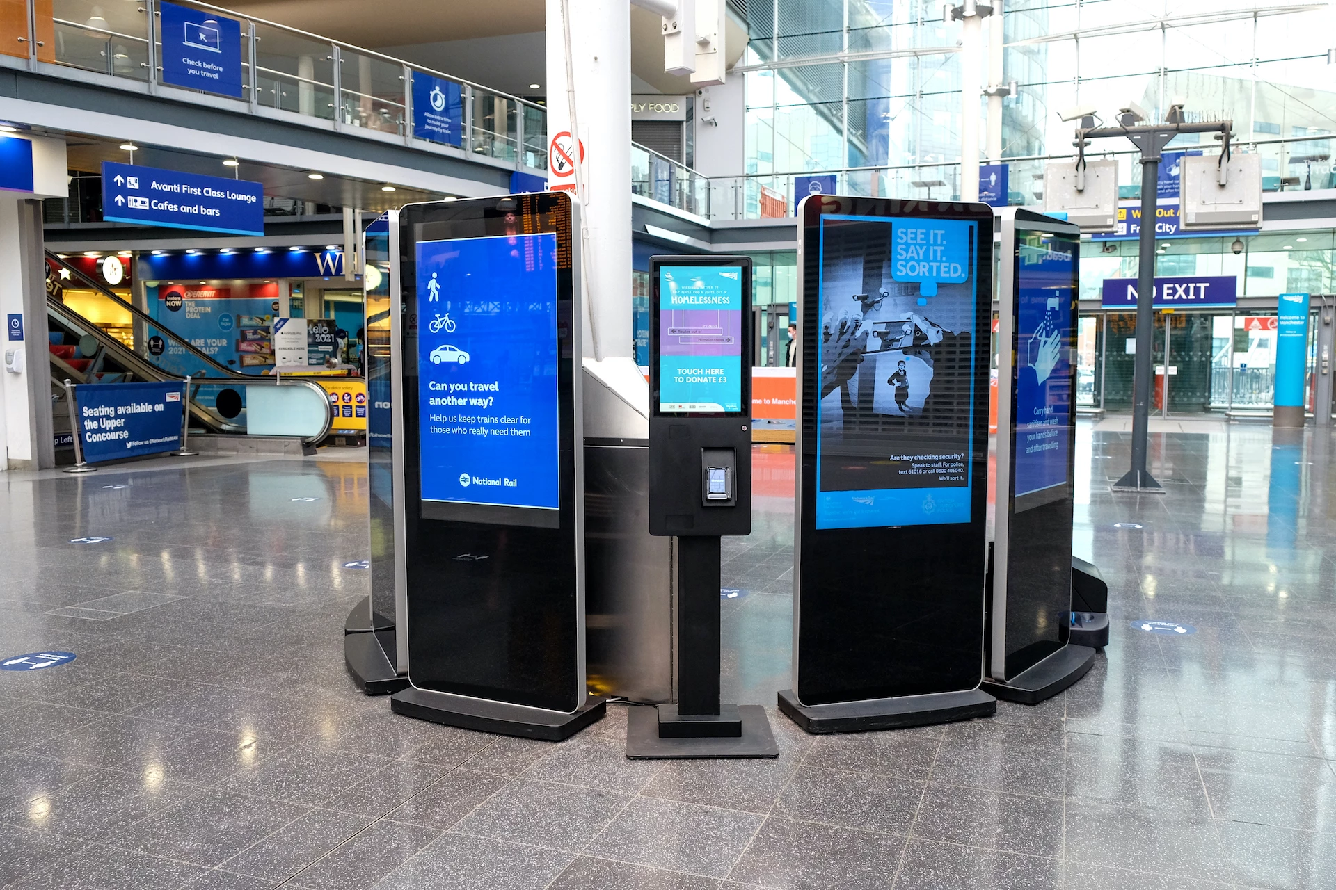 Railway kiosks