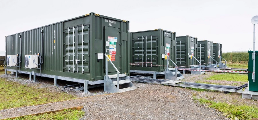 Anesco battery storage units