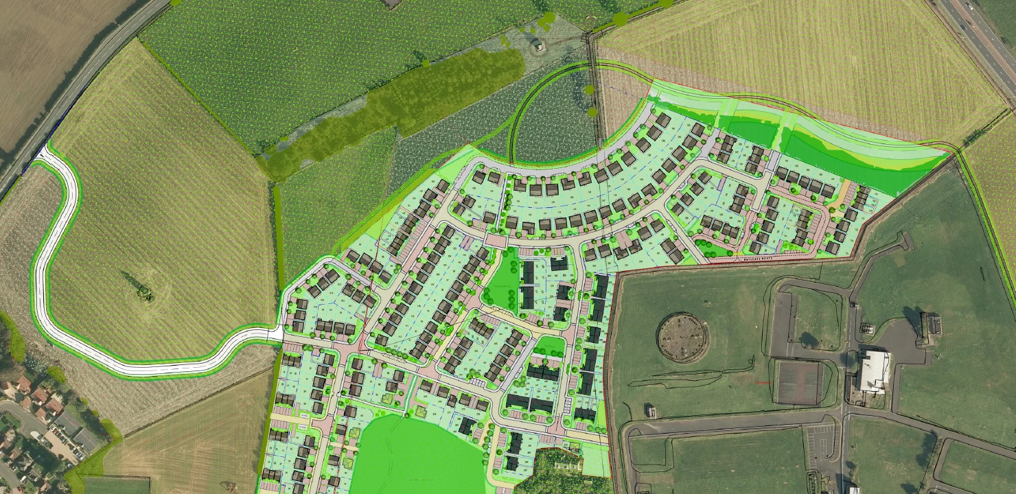 Monkton site plan