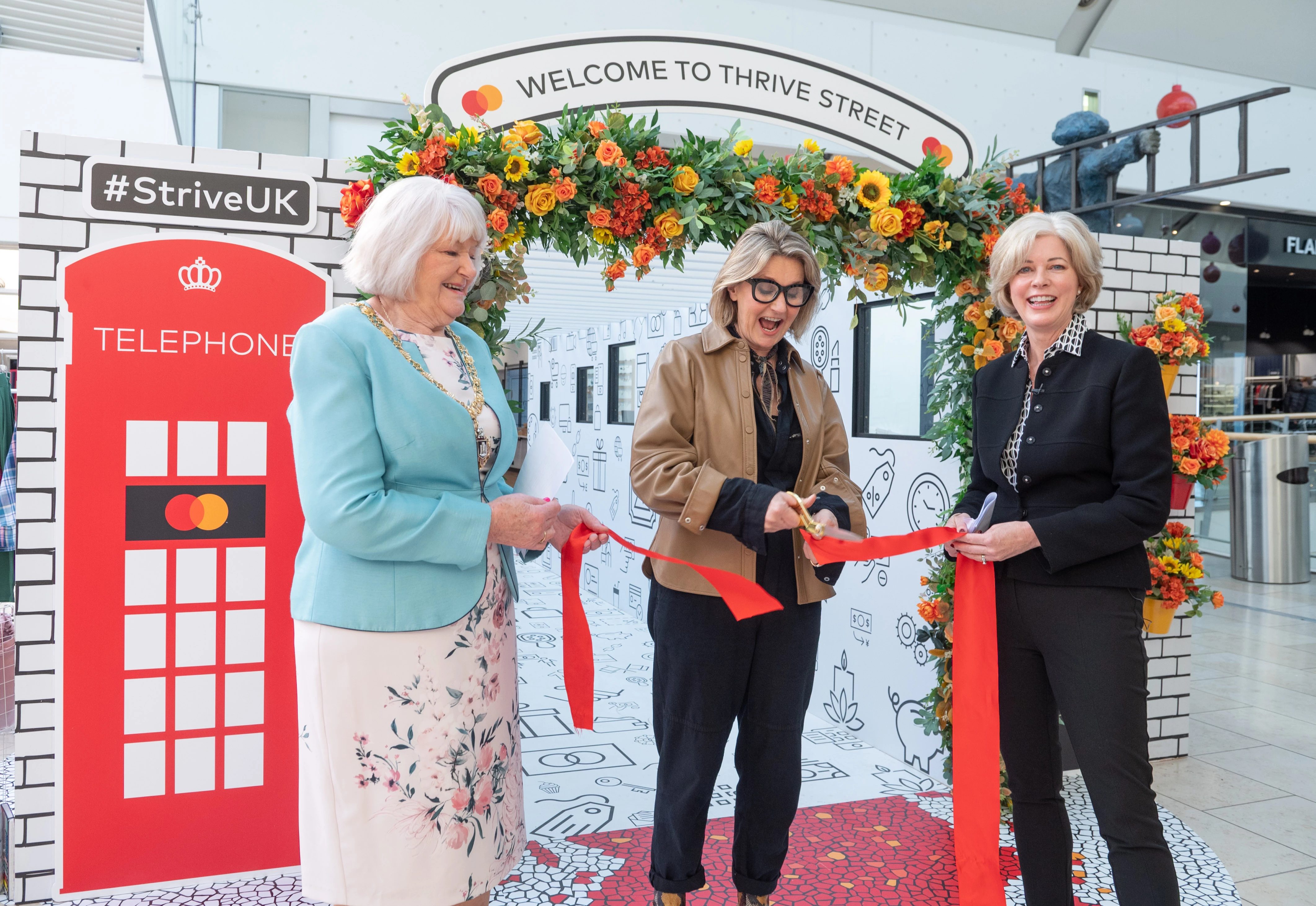 The event was opened by the Mayor of Gateshead, Councillor Dot Burnett, and retail consultant, Mary Portas.