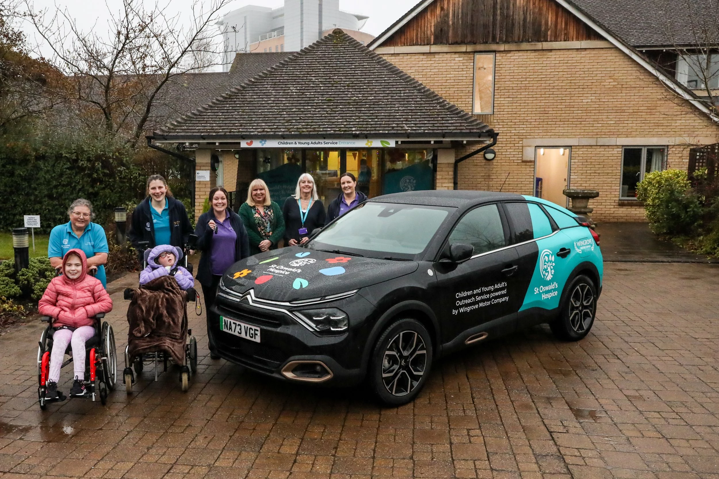 Wingrove St Oswald's sponsored car pic