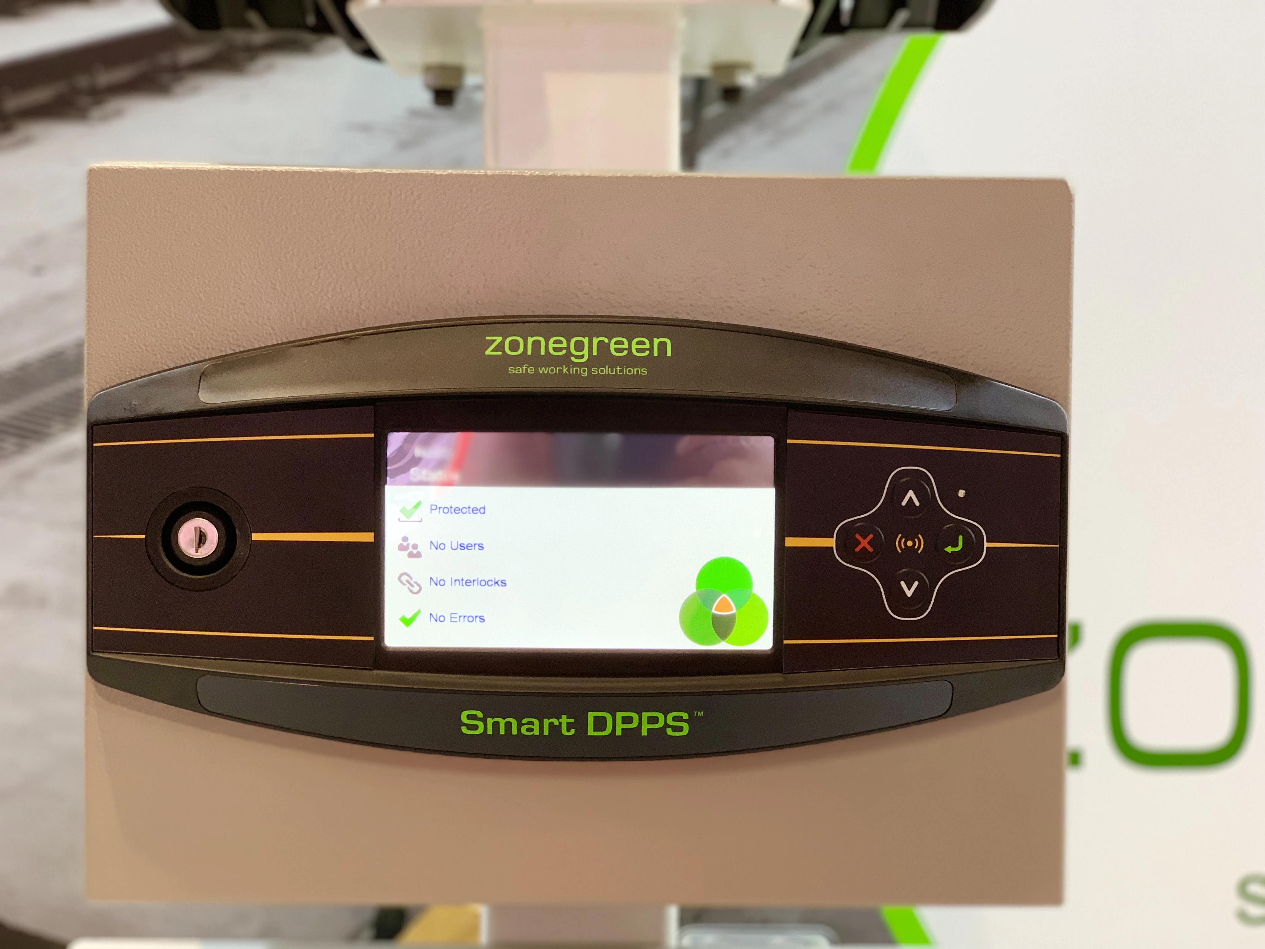 Zonegreen's new RFID control panel for DPPS. 