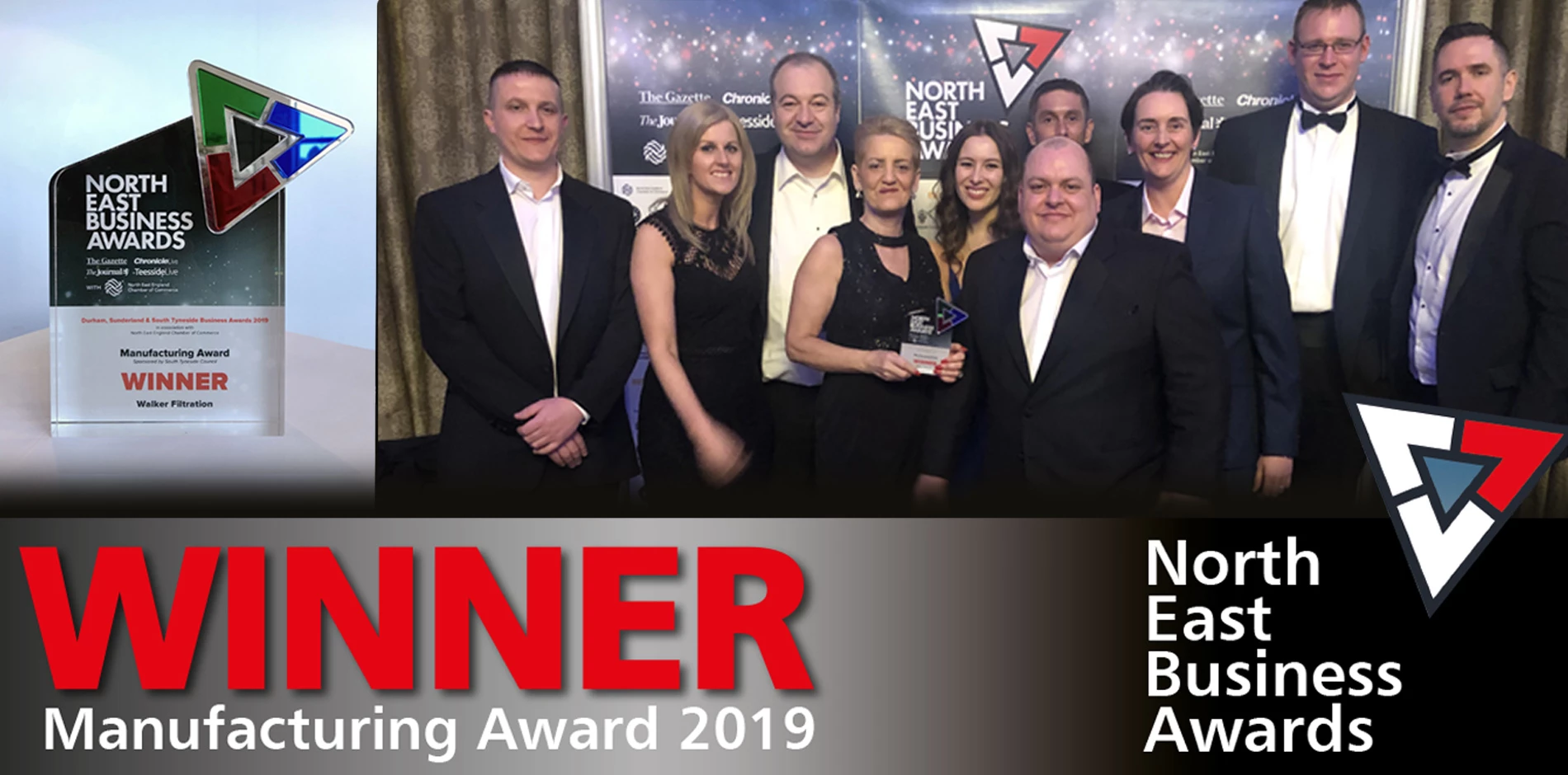 Walker Filtration Win 2019 Manufacturing Award