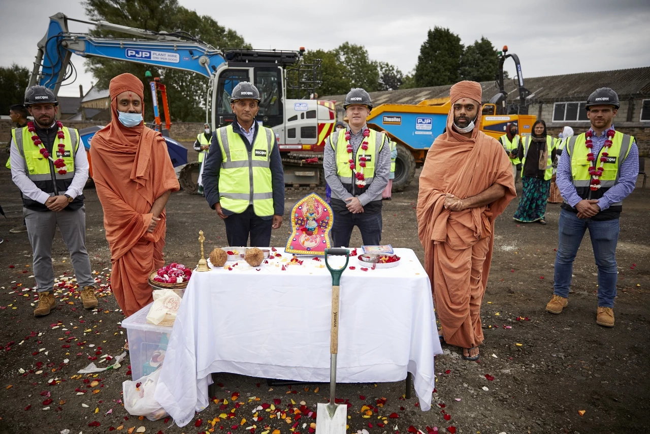 Work starts on £5m Hindu Temple