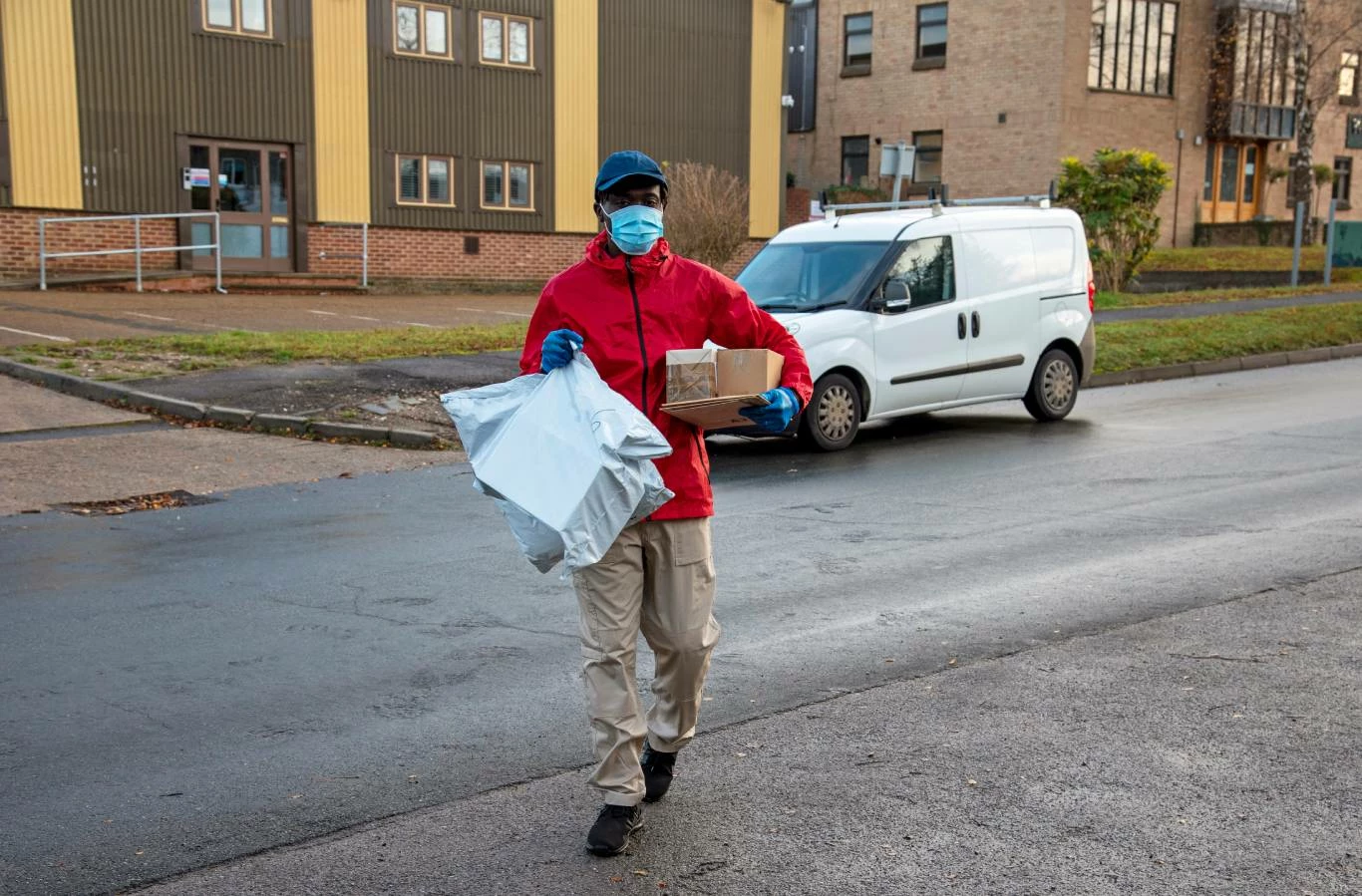 Parcel delivery during Covid