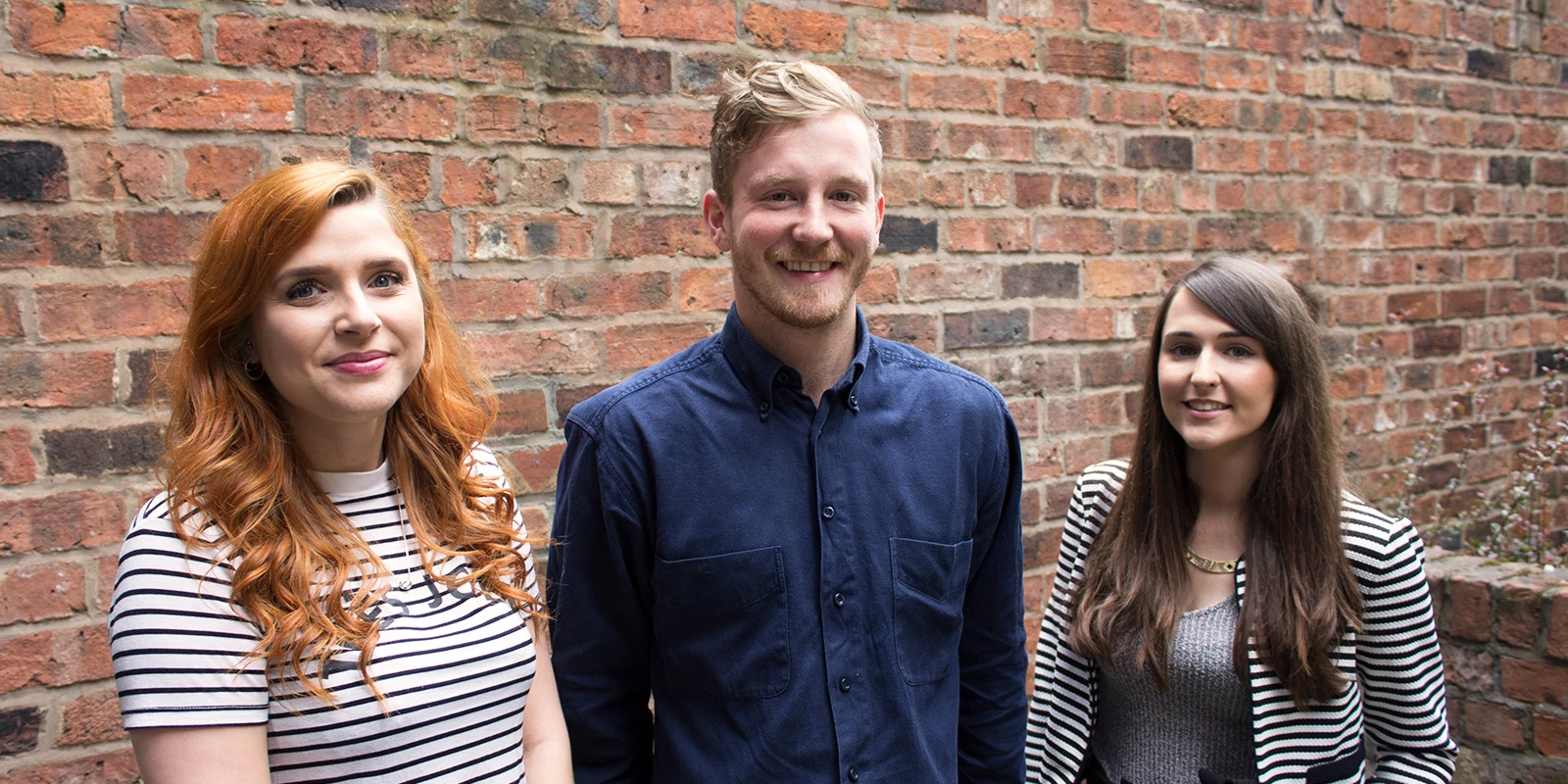 From left to right Kimberly Meacock, Steven Haynes, Gabriella Papaiacovou