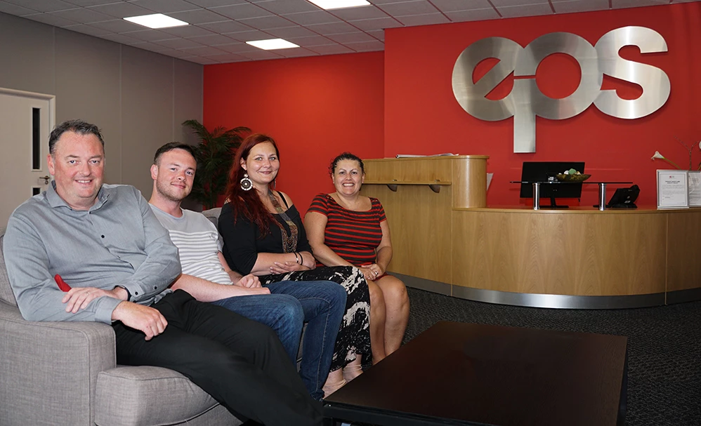 (L – R) Chris Reilly, Daniel Moloney, Gosia Grochowina and Angela Betts.