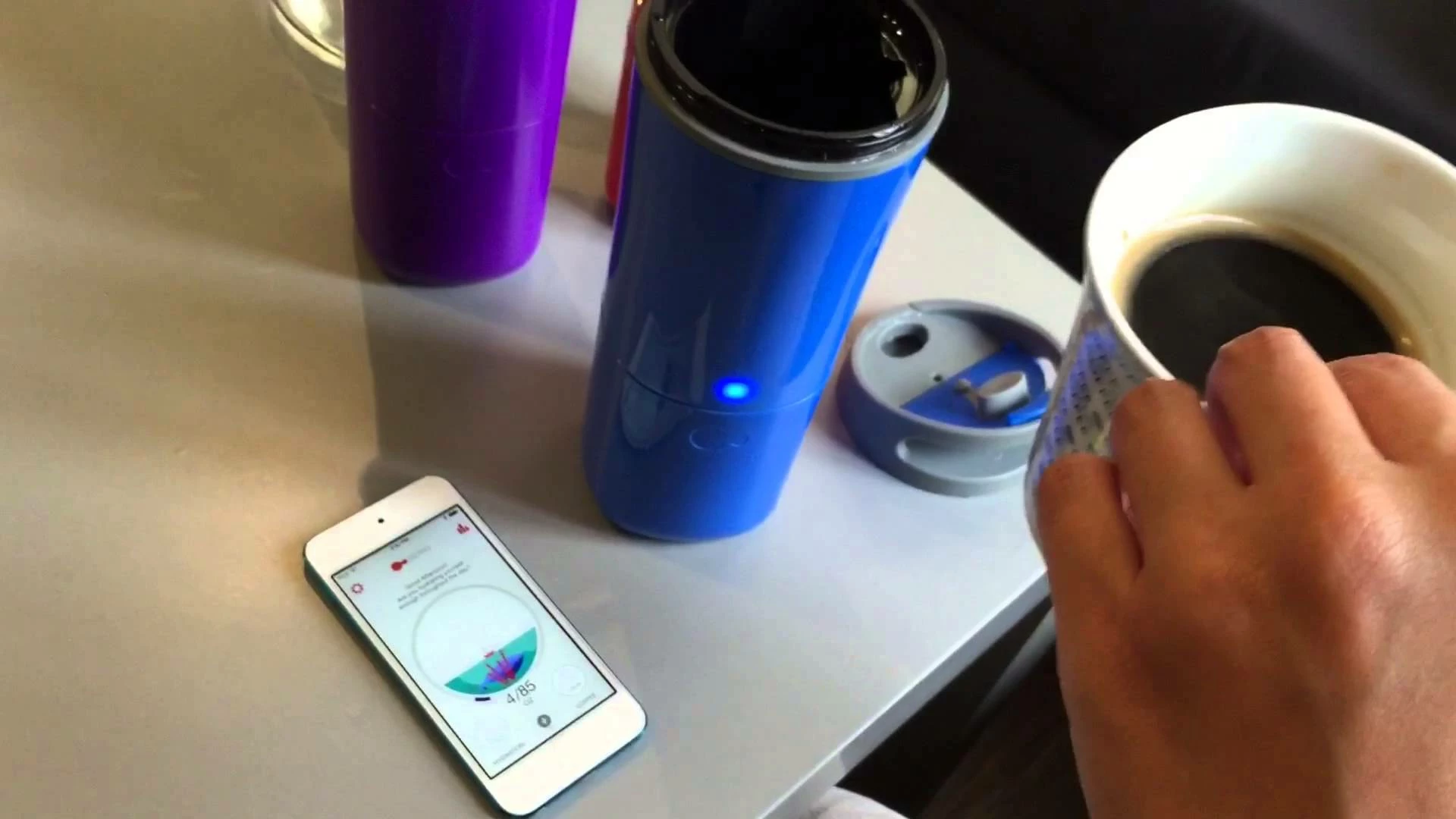 The Ozmo smart bottle